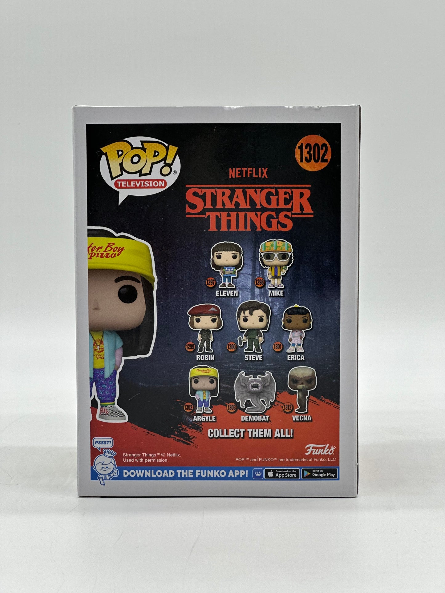 Pop! Television Netflix Stranger Things 1302 Argyle