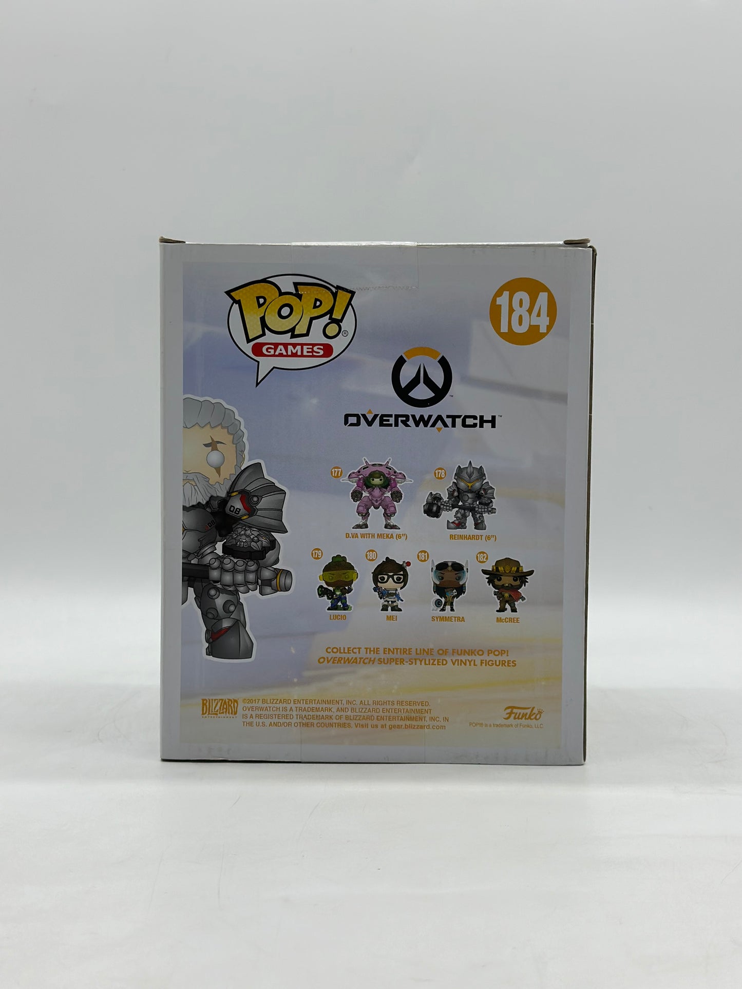 Pop! Games Overwatch 184 Reinhardt Only BestBuy Exclusive 8’Inch