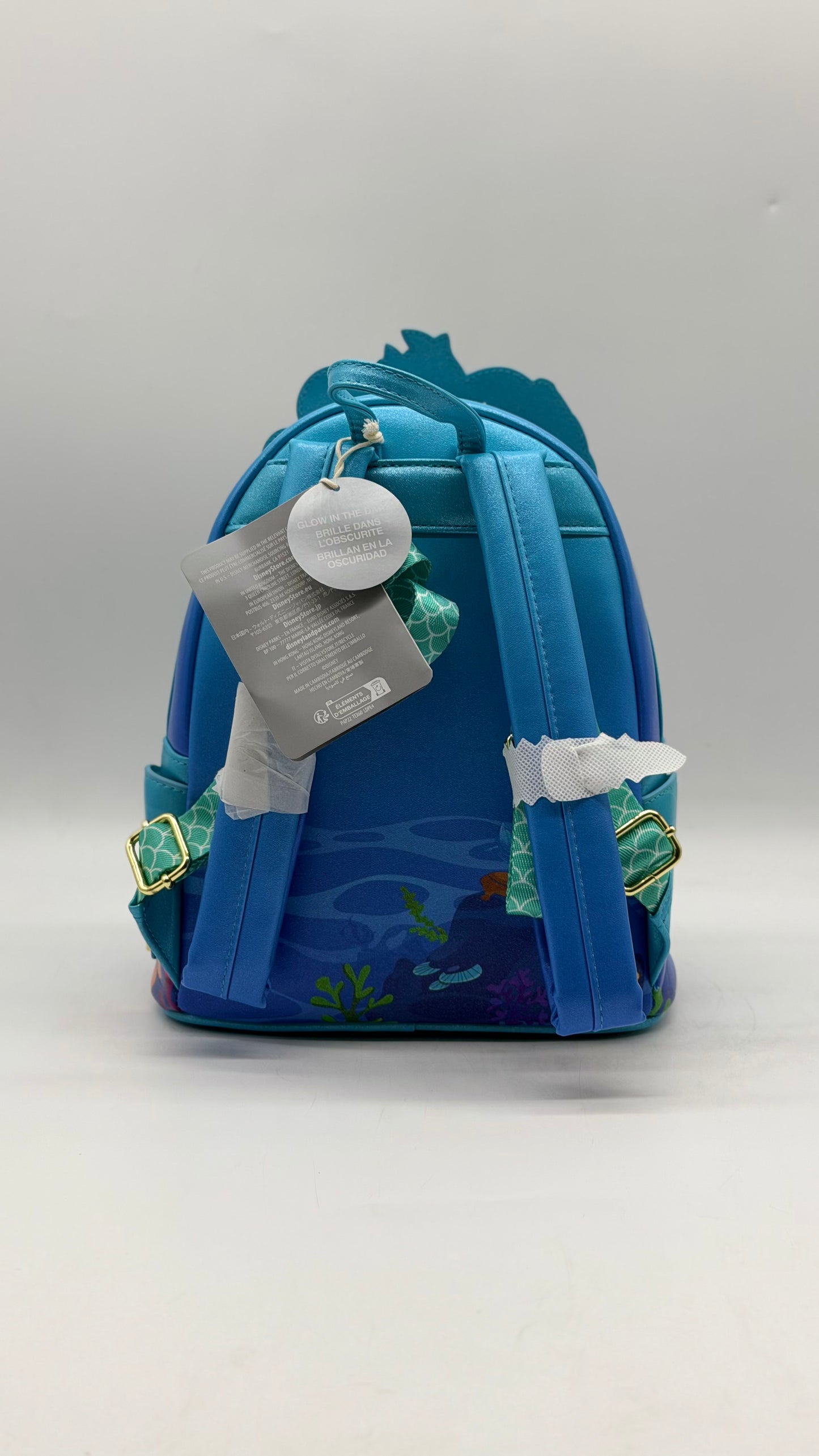 Disney The Little Mermaid 35TH Anniversary Glow In The Dark Backpack