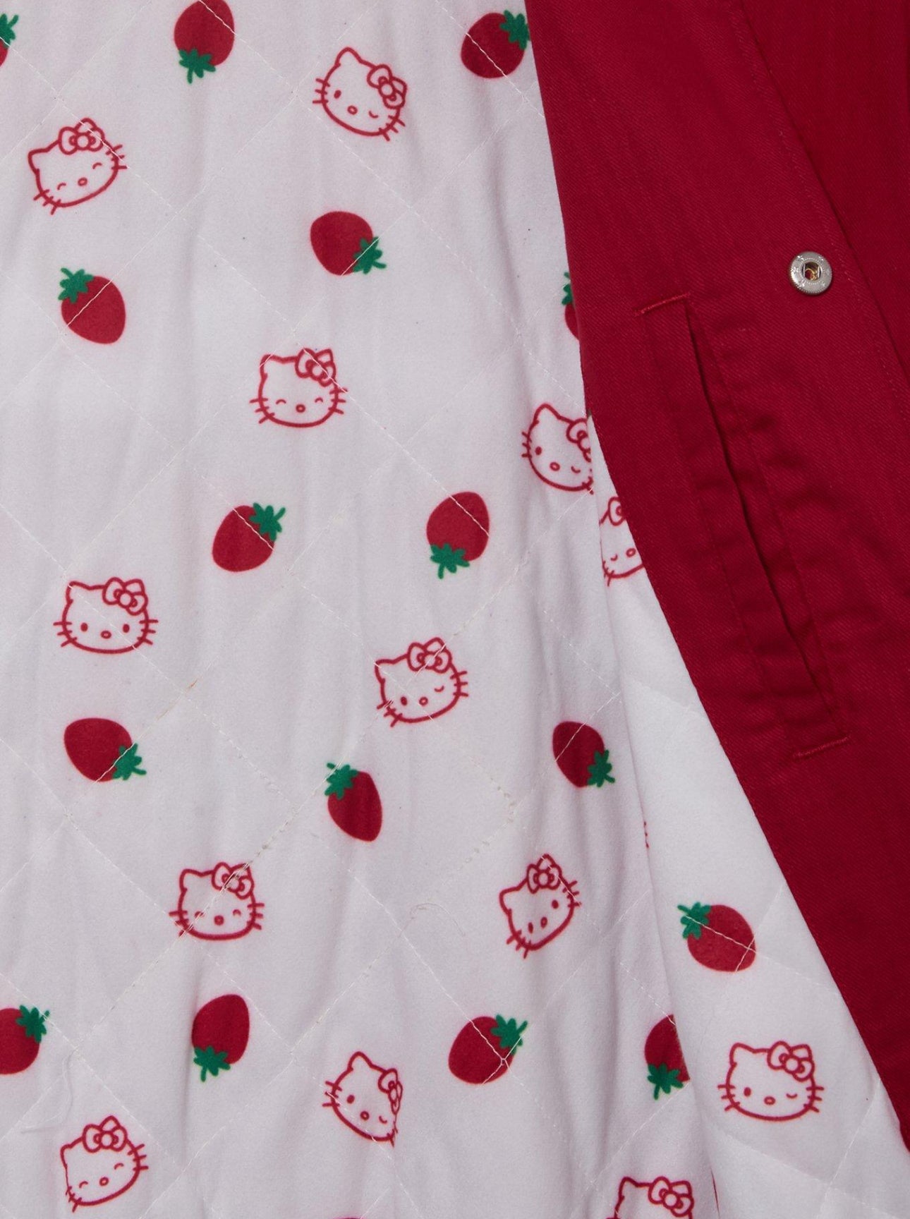 Sanrio Denim Varsity Jacket Anniversary Medium