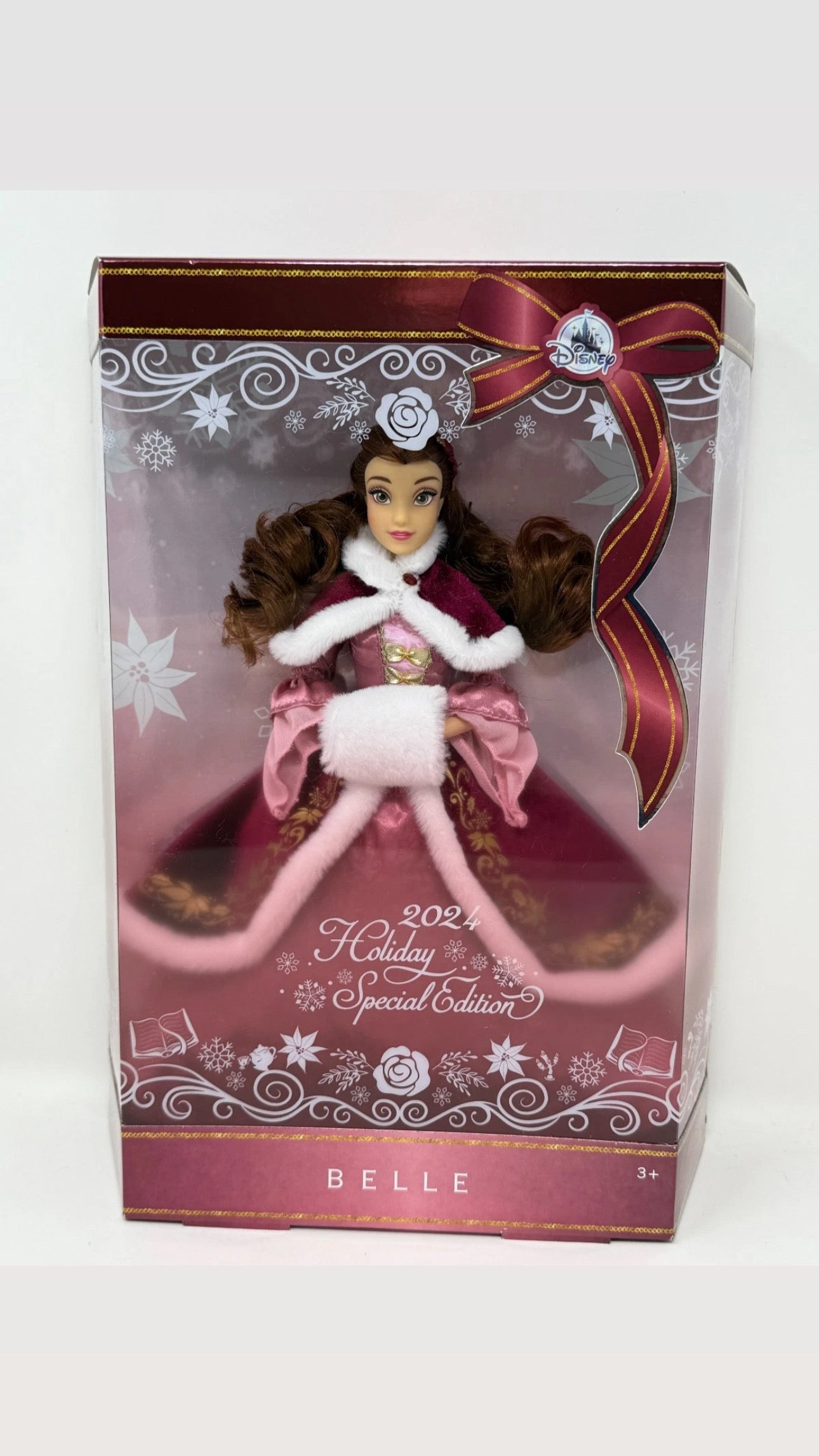 Disney Belle 2024 Holiday Special Edition Doll