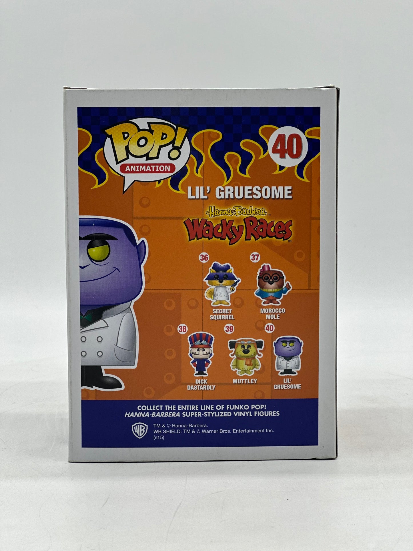 Pop! Animation Hanna Barbera Wacky Races 40 Lil’ Gruesome 2015 San Diego Comic Con International 500 Pcs Limited Edition