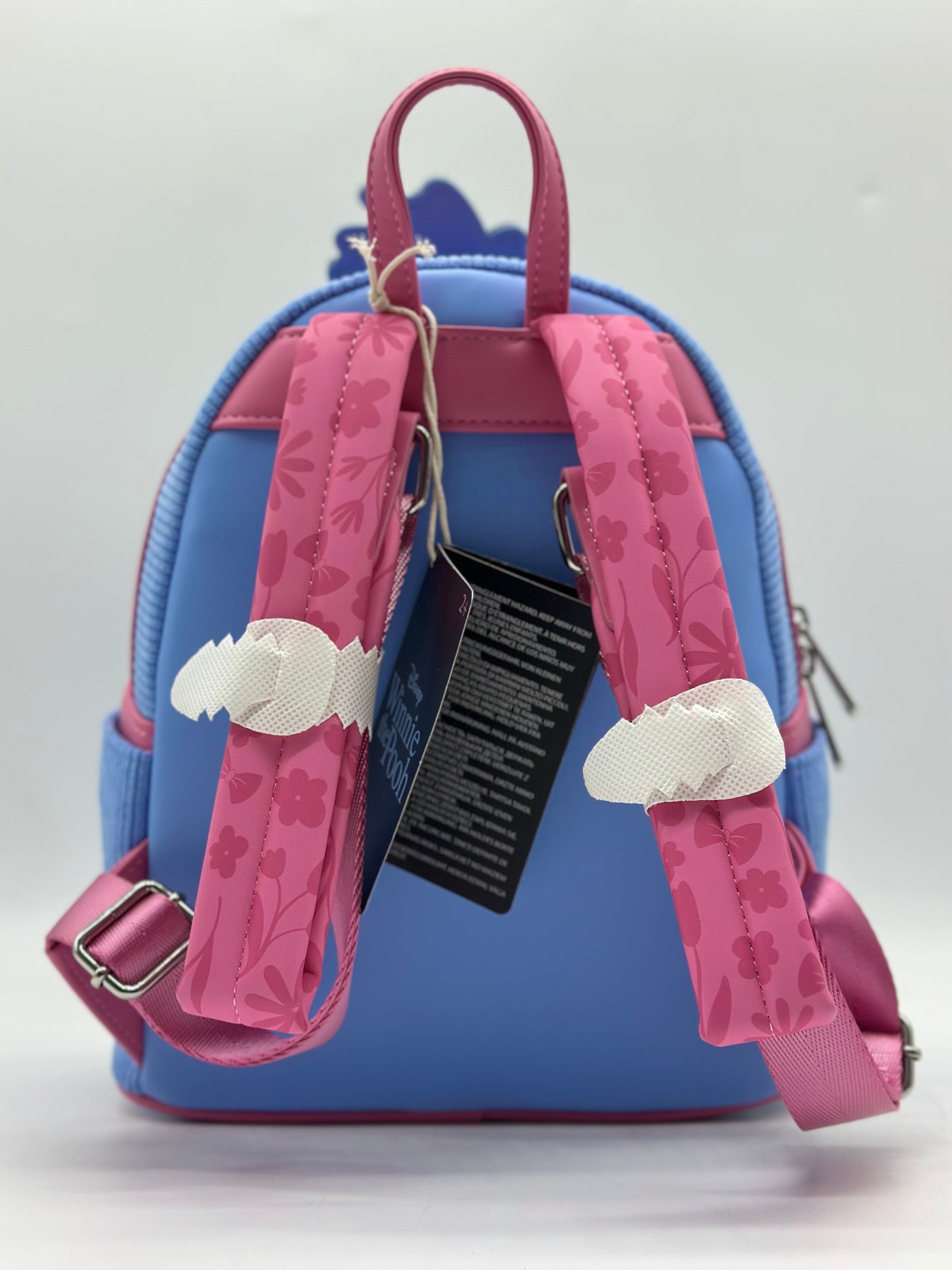 Disney Winnie The Pooh Eeyore Peeking Corduroy Backpack