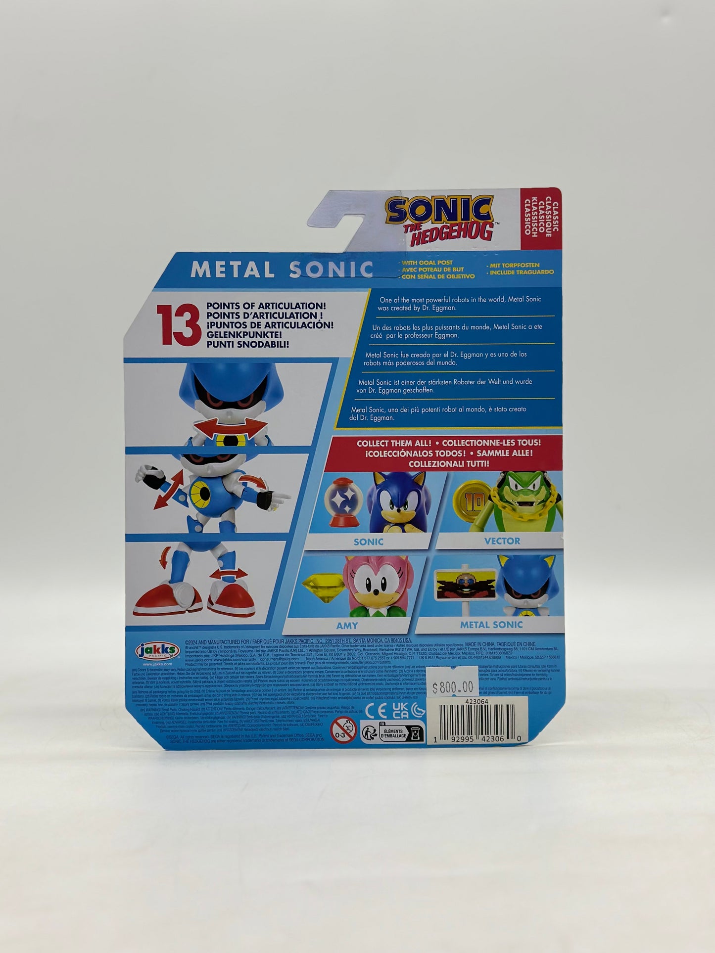 Sonic The Hedgehog Classic Metal Sonic