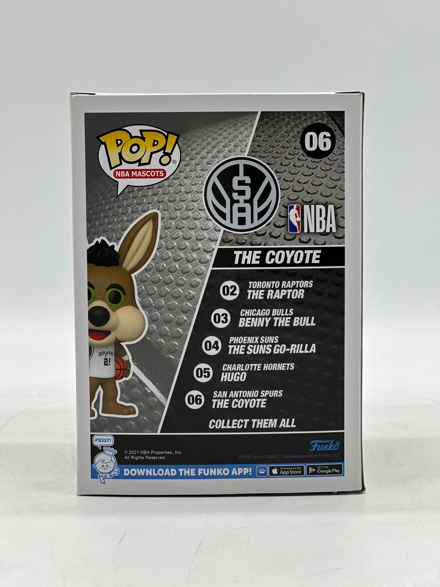 Pop! NBA Mascots San Antonio Spyrs 06 The Coyote