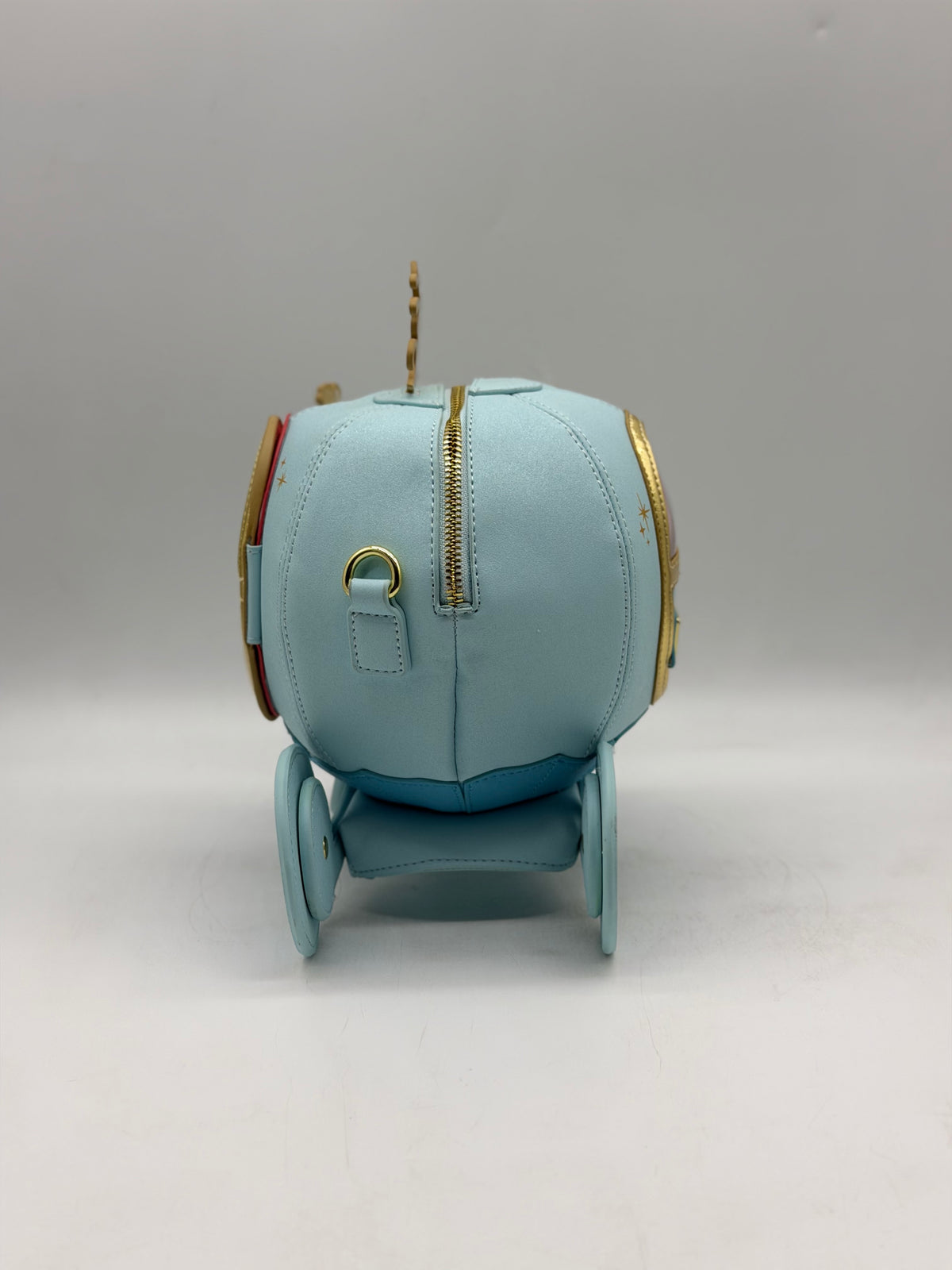 Disney Cinderella Pumpkin Carriage Figural Crossbody Bag Stitch Shoppe