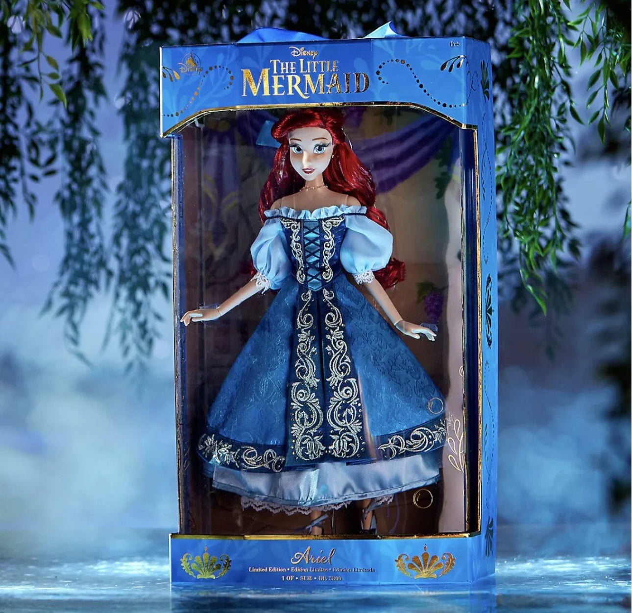 Disney The Little Mermaid Ariel 35TH Anniversary Limited Edition Doll - 1 Of 5300