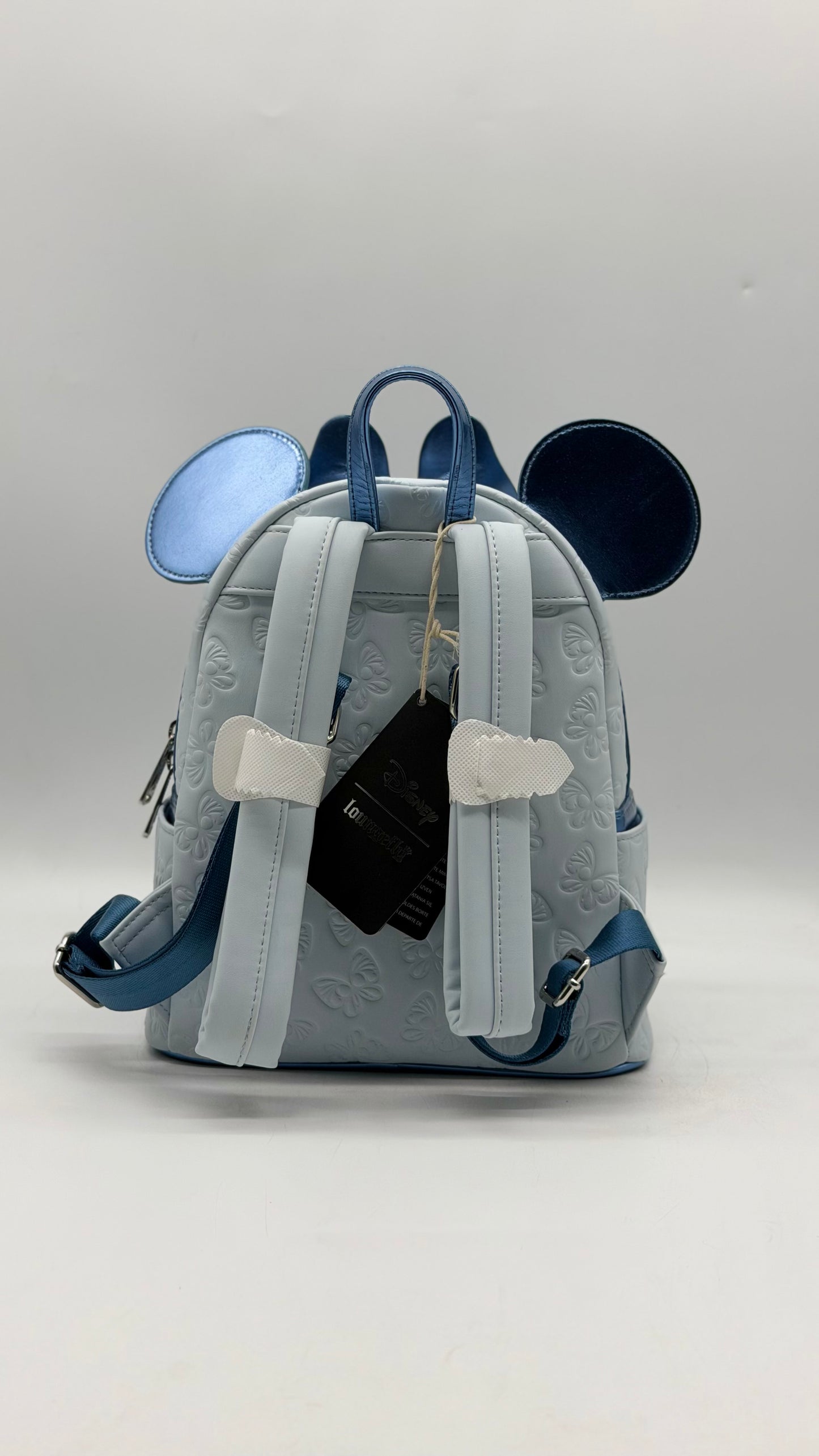 Disney Minnie Mouse Blue Butterfly Backpack