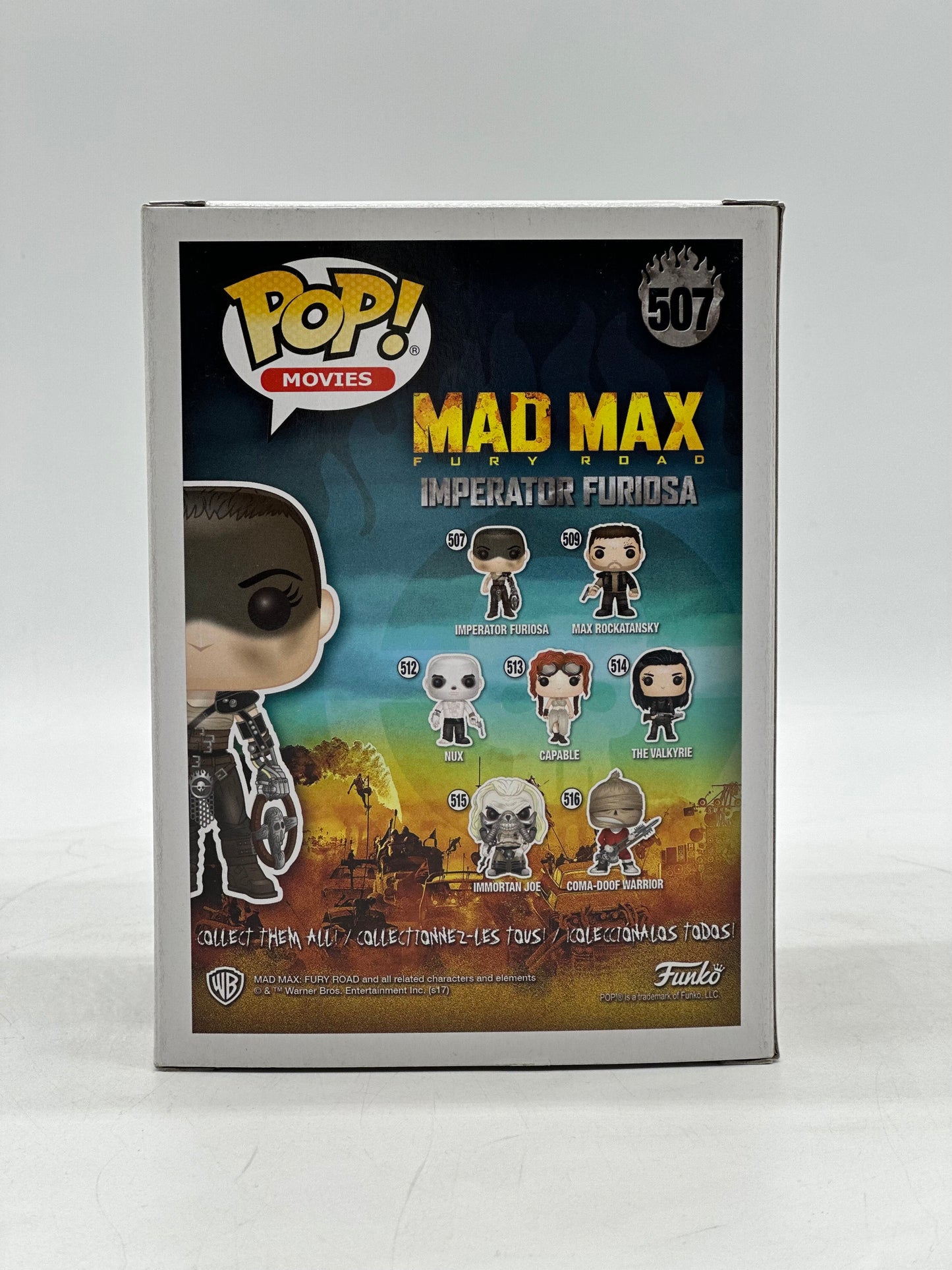 Pop! Movies Mad Max Fury Road 507 Imperator Furiosa