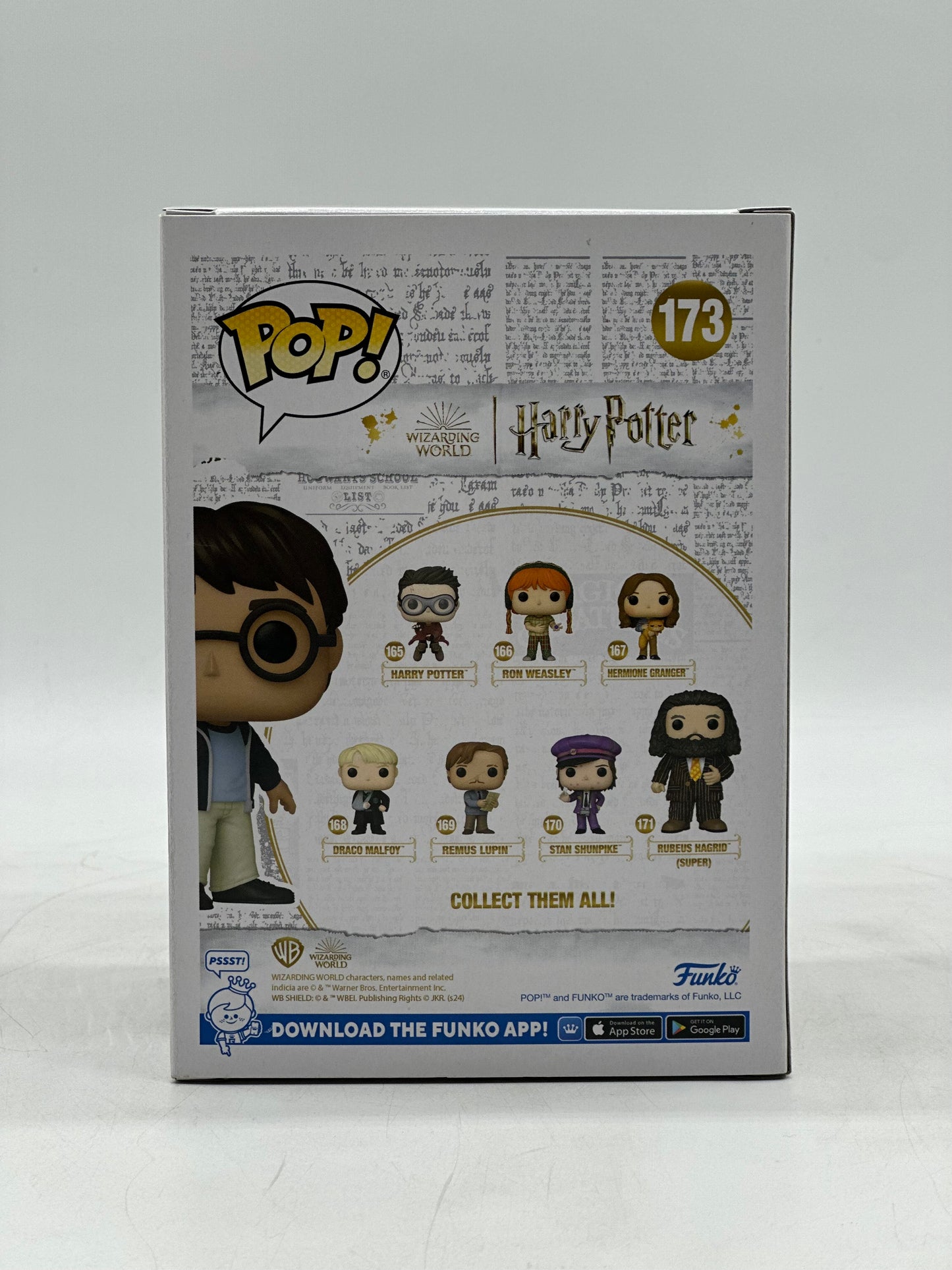 Pop! Wizarding World Harry Potter 173 Harry Potter Funko 2024 Summer Convention Limited Edition