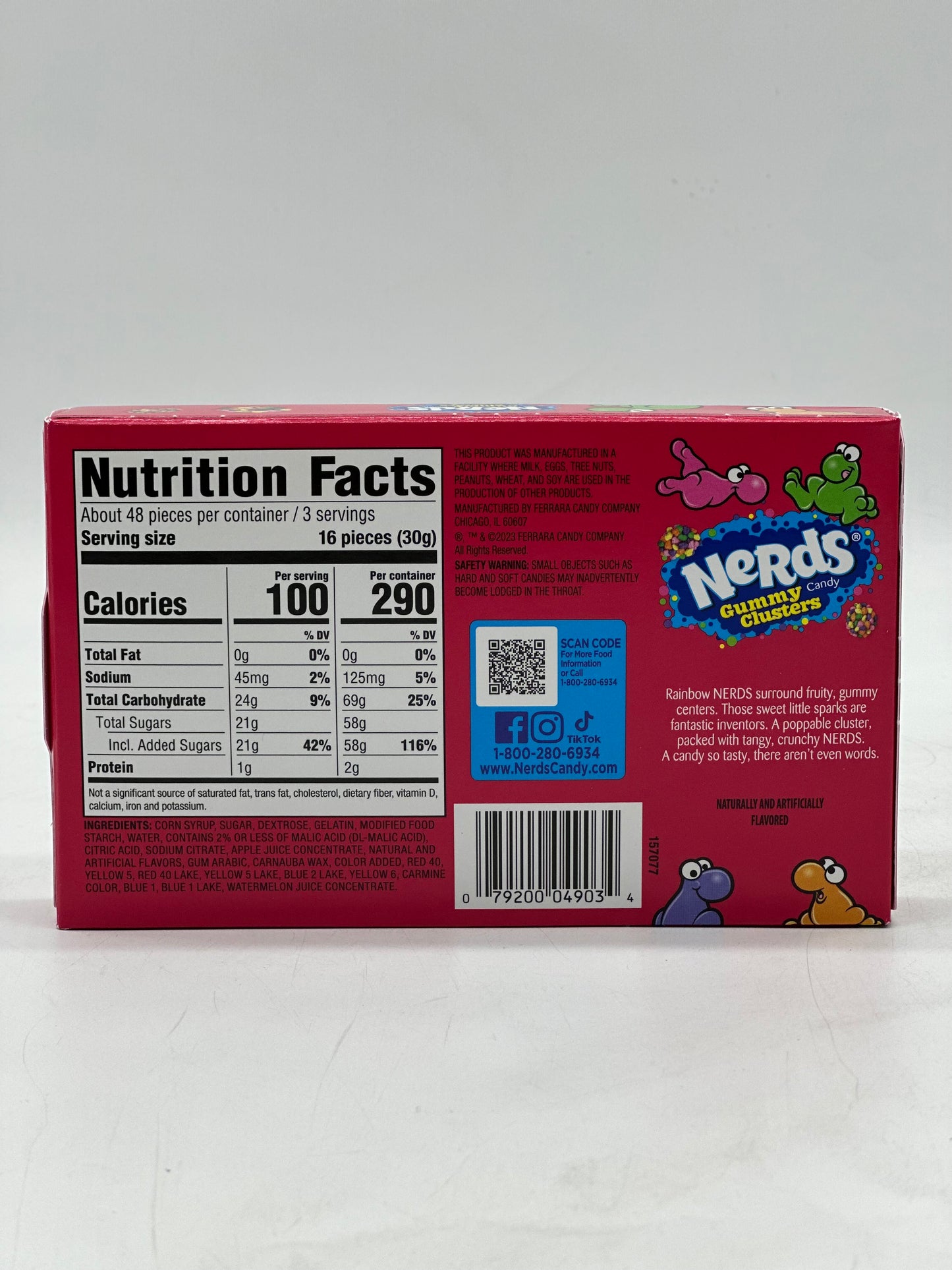 Nerds Gummy Clusters Rainbow