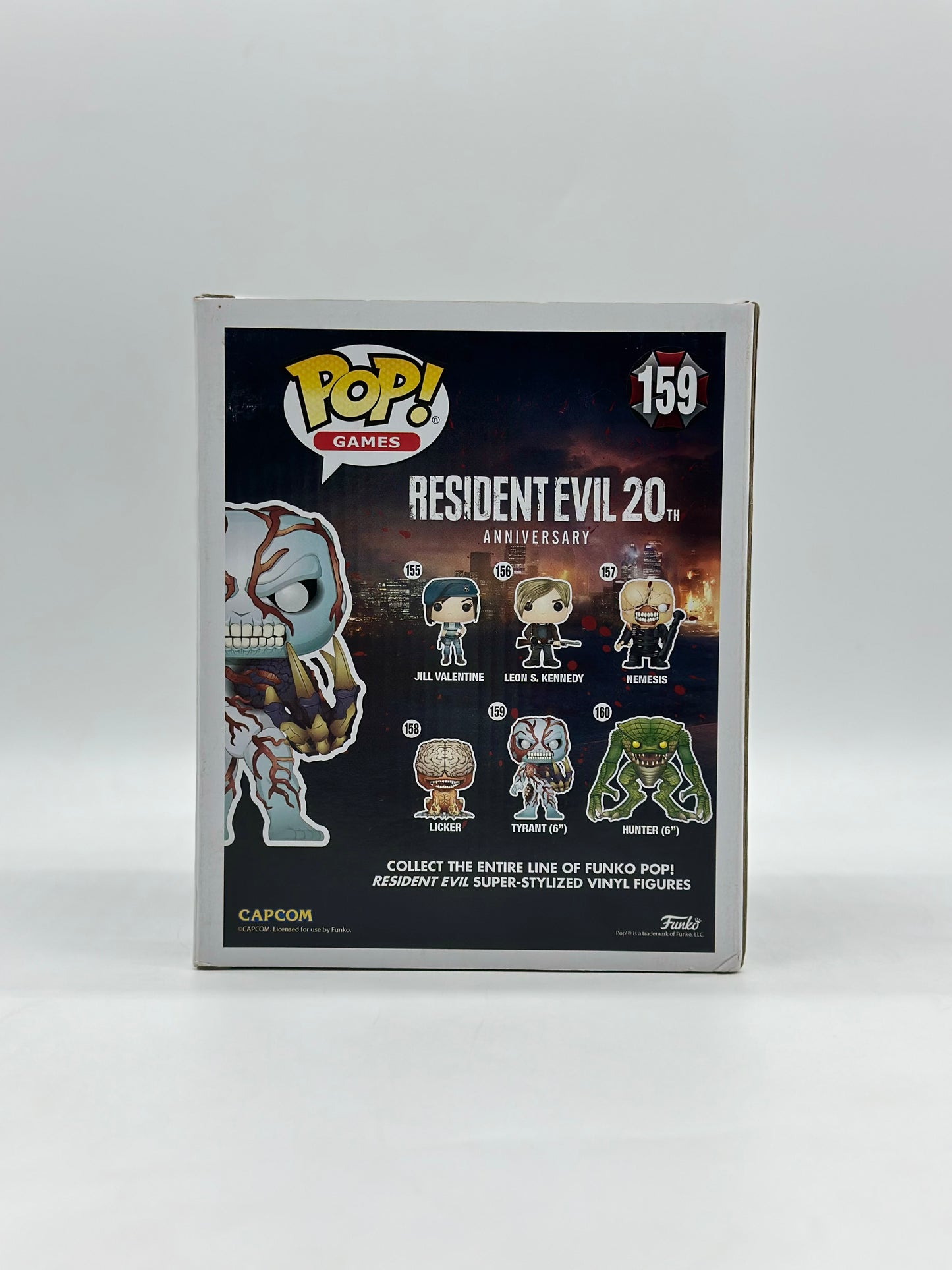 Pop! Games Resident Evil 159 Tyrant HotTopic Exclusive 8’Inch