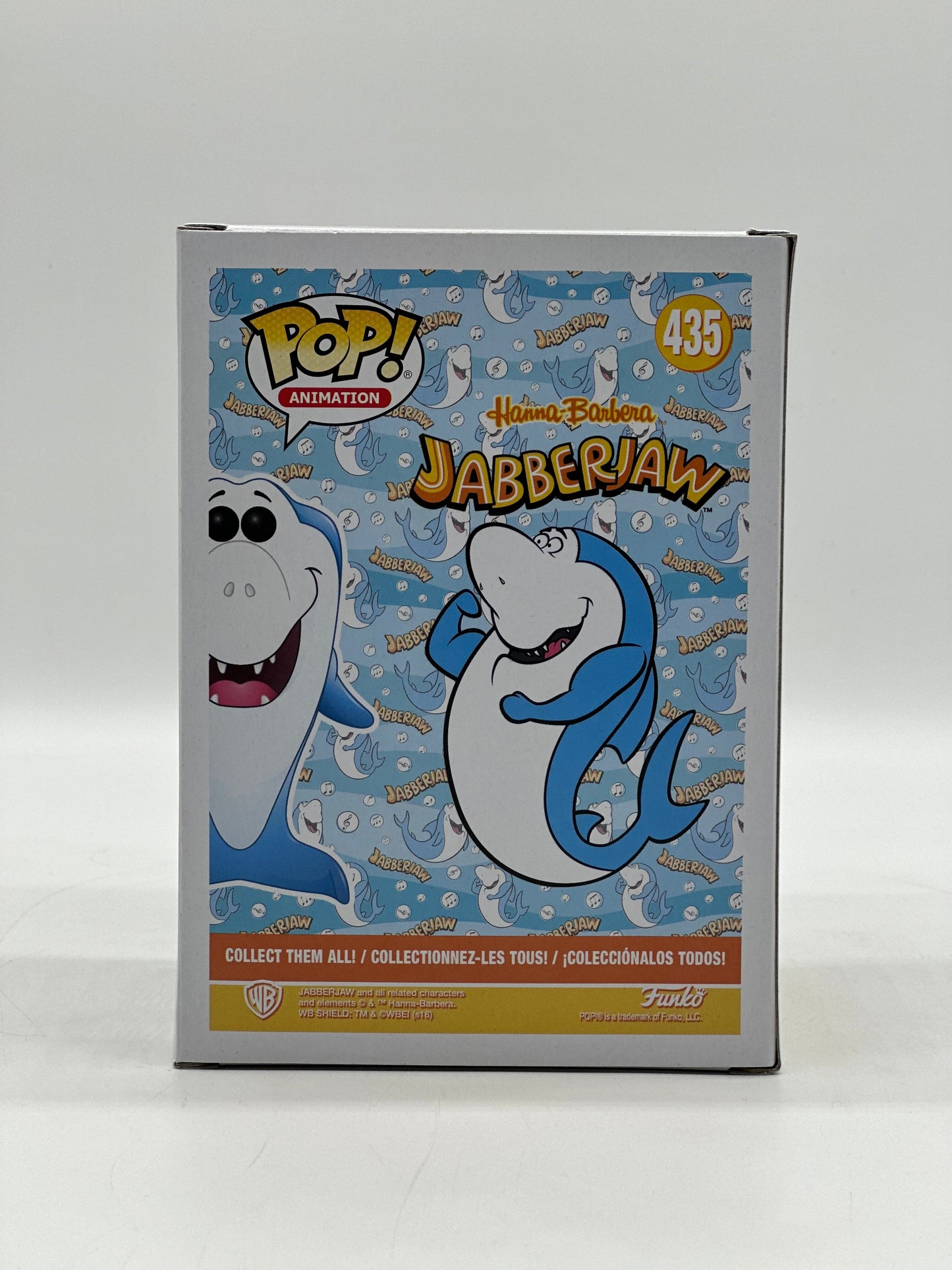 Pop! Animation Hanna Barbera Jabberjaw 435 2018 Fall Convention Exclusive Limited Edition