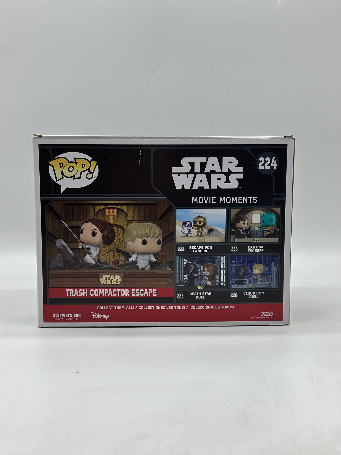 Pop! Star Wars Movie Moments 224 Trash Compactor Escape Only At Walmart