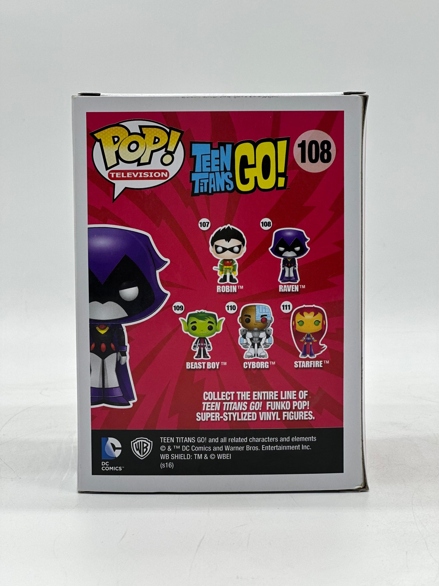 Pop! Television Teen Titans Go! 108 Raven (Orange) Only At ToysRUs