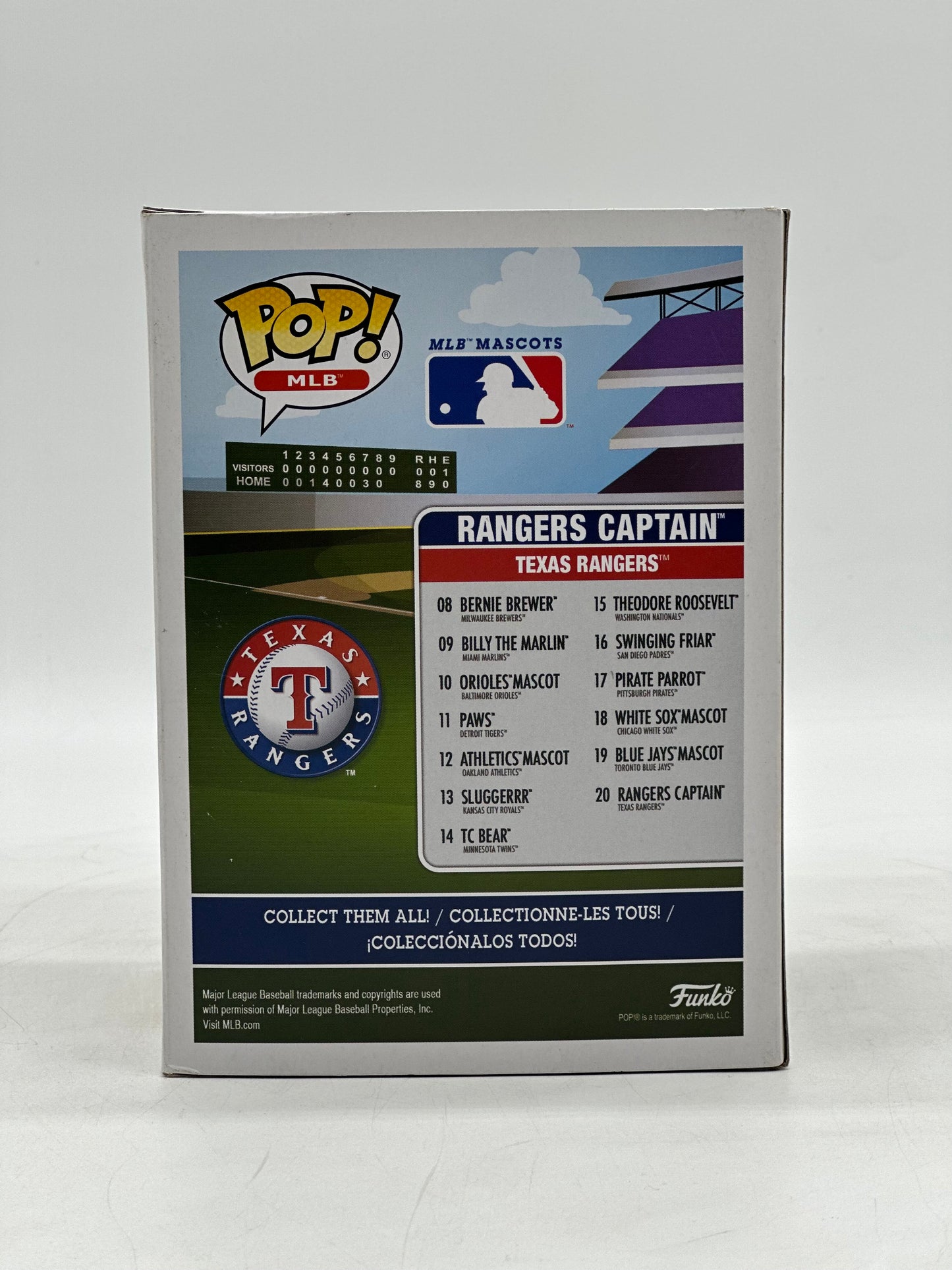 Pop! MLB Texas Rangers 20 Rangers Captain