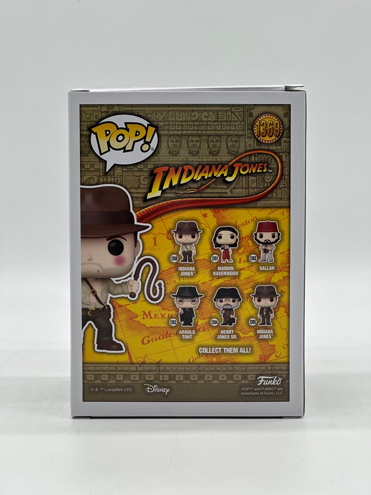 Pop! Indiana Jones 1369 Indiana Jones HotTopic Exclusive