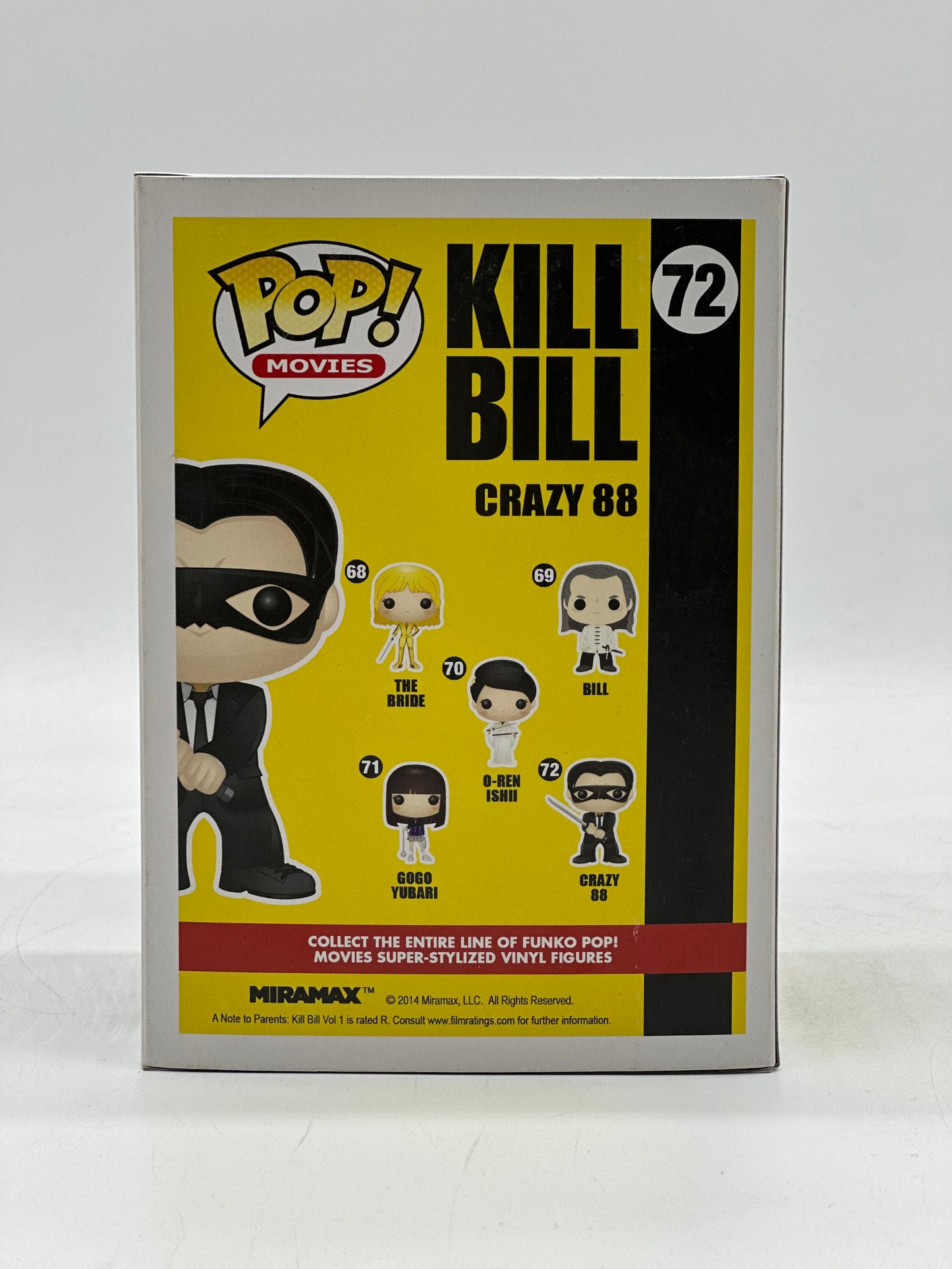 Pop! Movies Kill Bill 72 Crazy 88