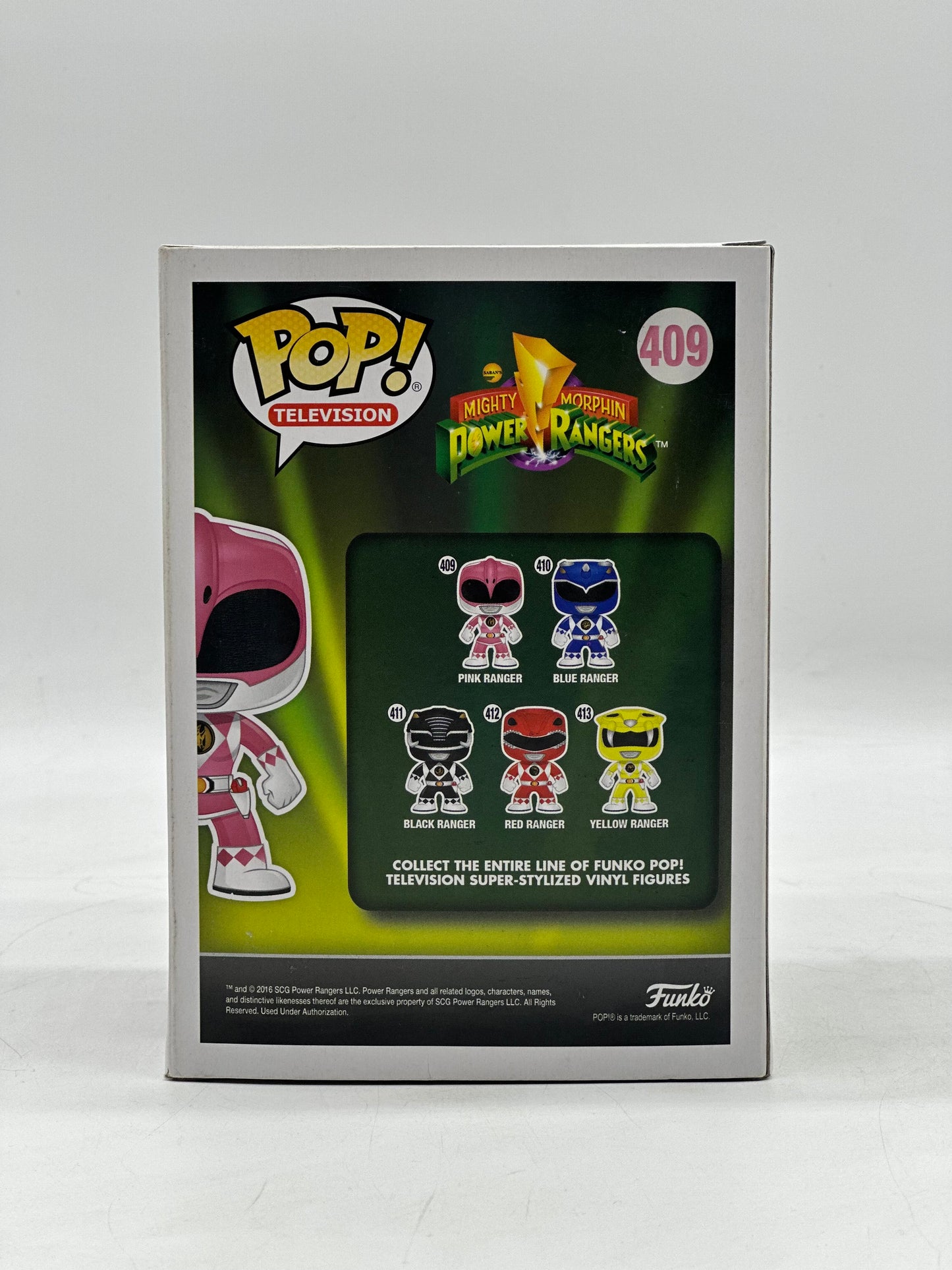Pop! Television Saban’s Mighty Morphin Power Rangers 409 Pink Ranger Only GameStop