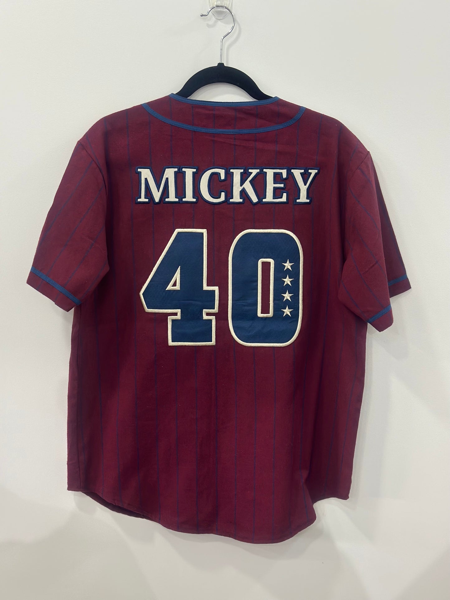 Disney Fantasia Striped Baseball Shirt Large