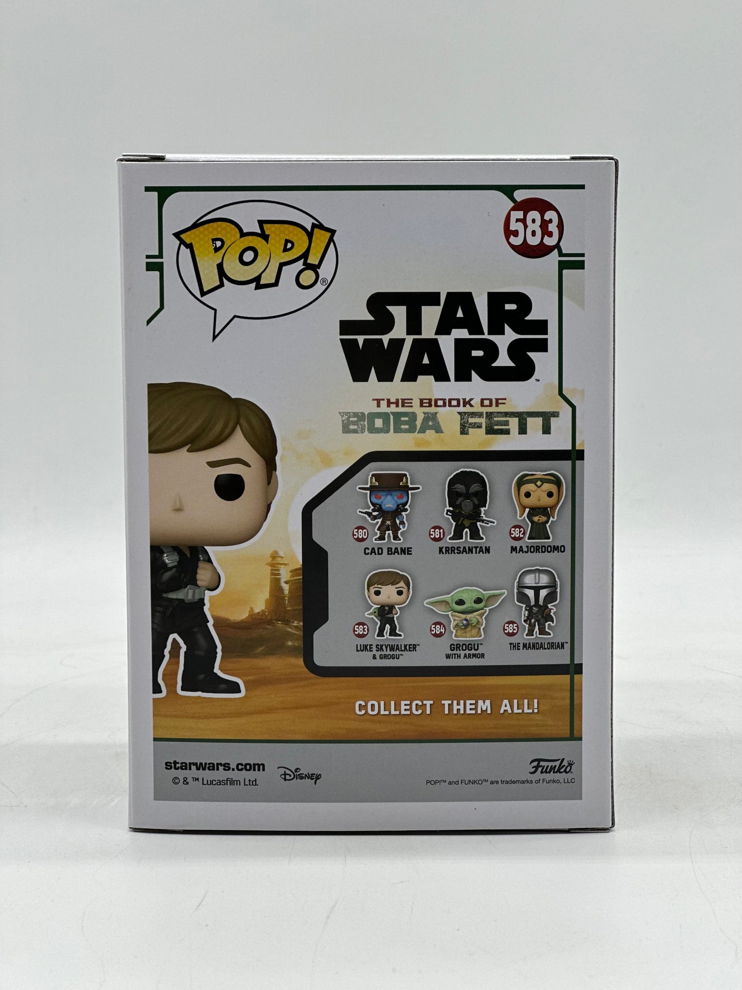 Pop! Star Wars 583 Luke Skywalker & Grogu