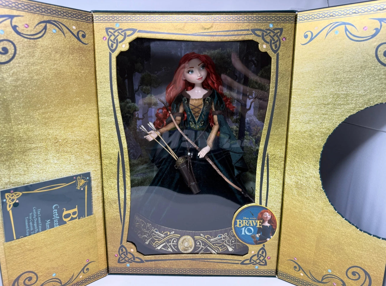 Disney Pixar Brave Merida Limited Edition Doll - 1 Of 4900