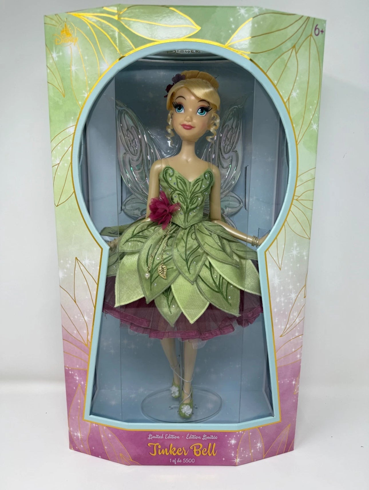 Disney Tinker Bell 75TH Anniversary Limited Edition Doll - 1 Of 5500
