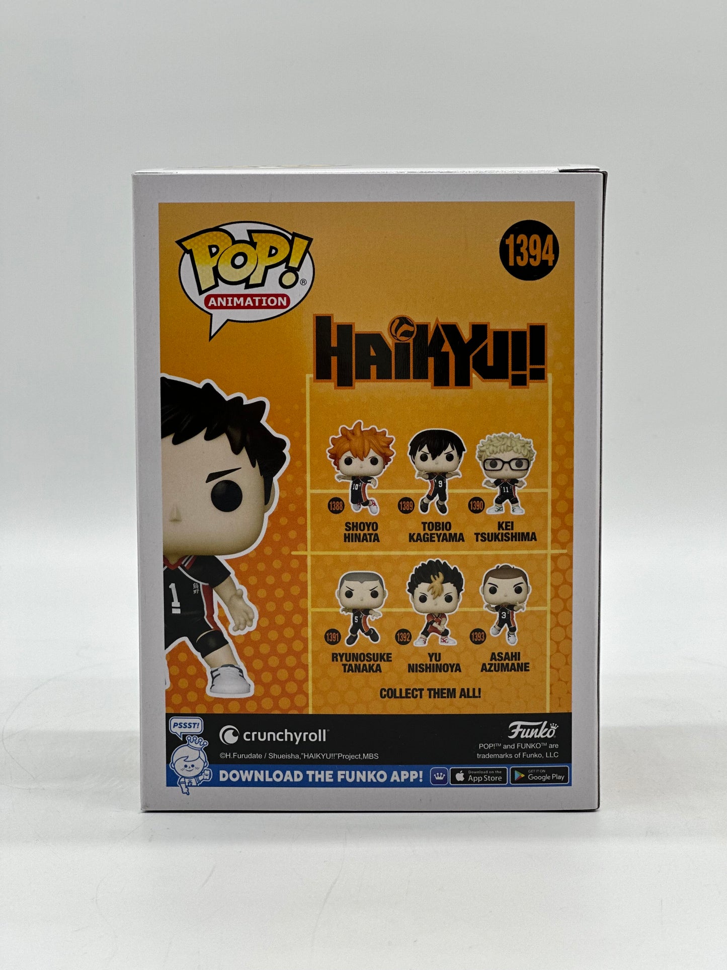 Pop! Animation Haikyu!! Daichi Sawamura HotTopic Exclusive