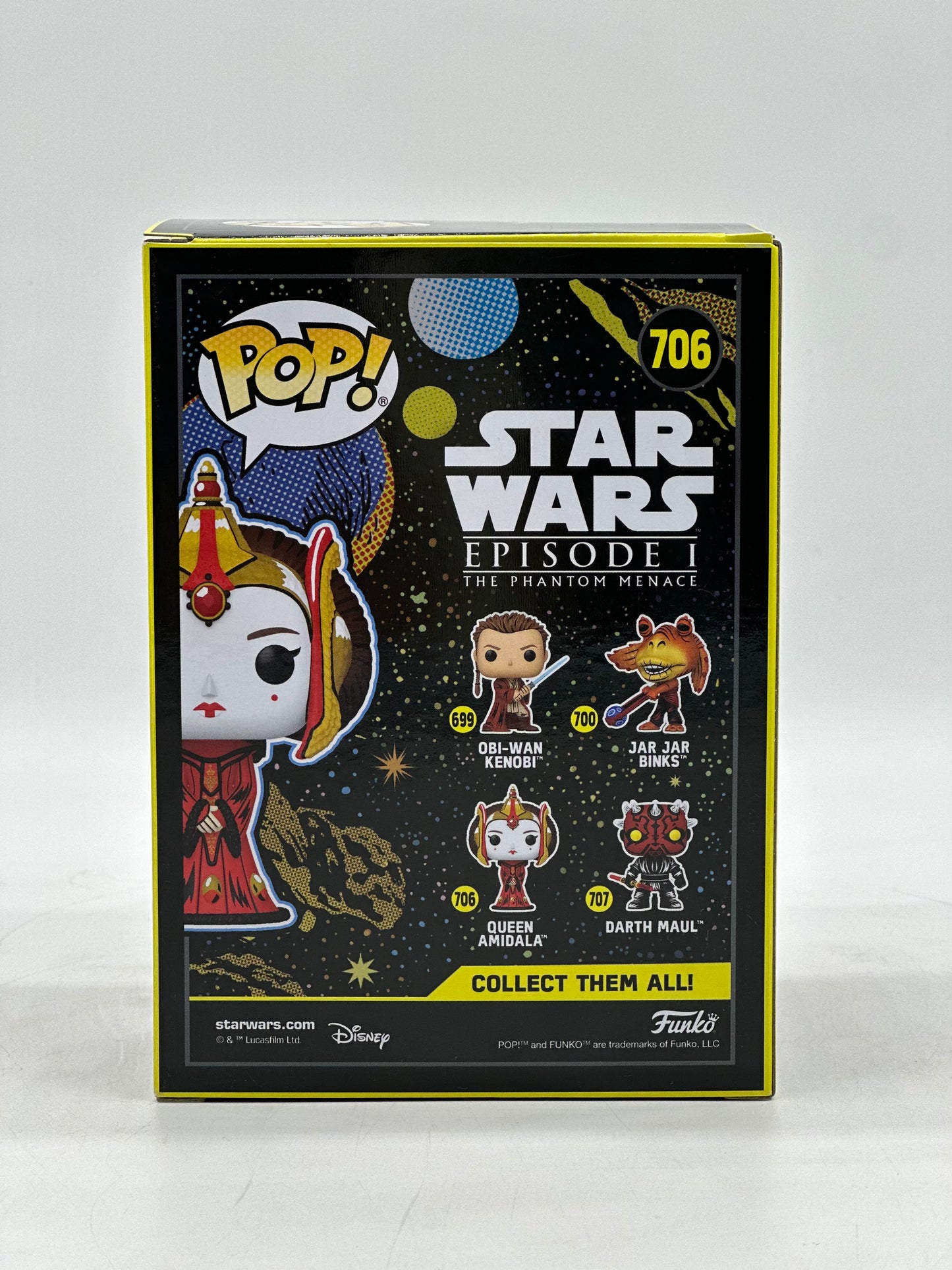 Pop! Star Wars 706 Queen Amidala Only At Target