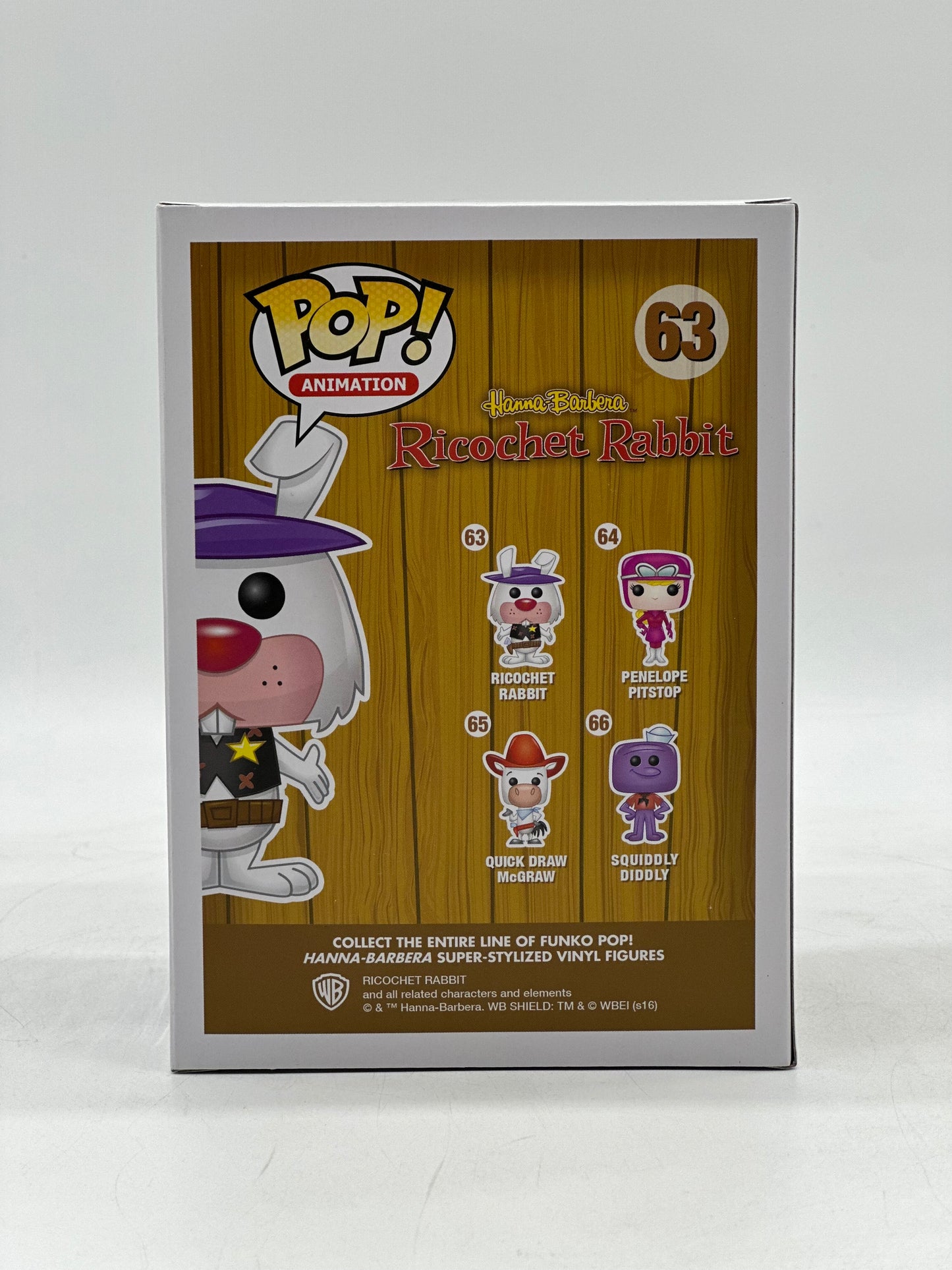 Pop! Animation Hanna-Barbera Ricochet Rabbit 63 Ricochet Rabbit Gemini Collectibles Exclusive