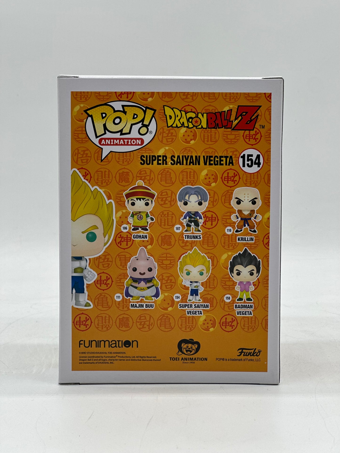 Pop! Animation Dragon Ball Z 154 Super Saiyan Vegeta AAA Anime Exclusive