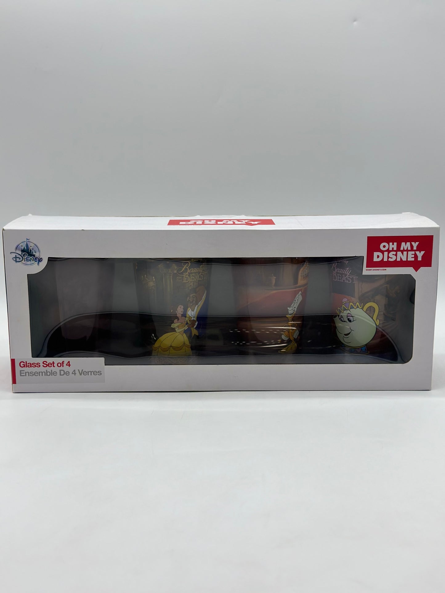 Beauty And The Beast Glass Set