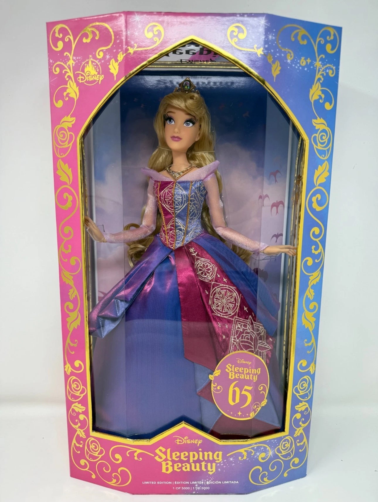 Sleeping Beauty Aurora 65TH Anniversary Limited Edition Doll - 1 Of 5000