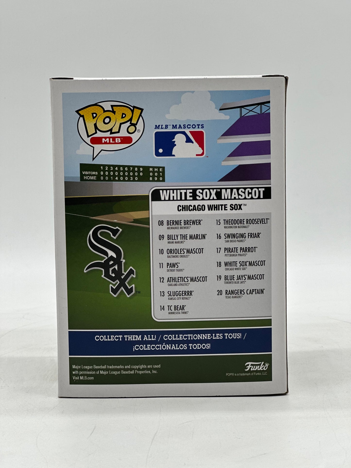Pop! MLB Sox 18 White Sox Mascot