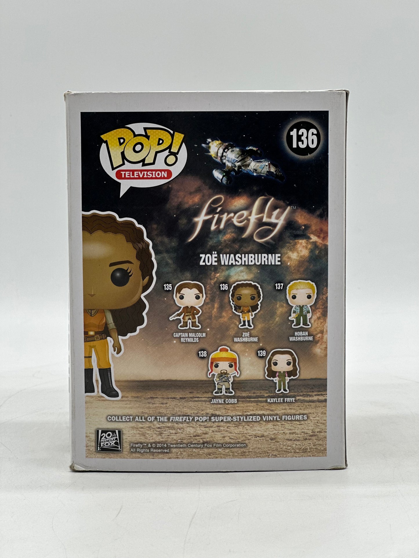 Pop! Television Firefly 136 Zoe Washburne