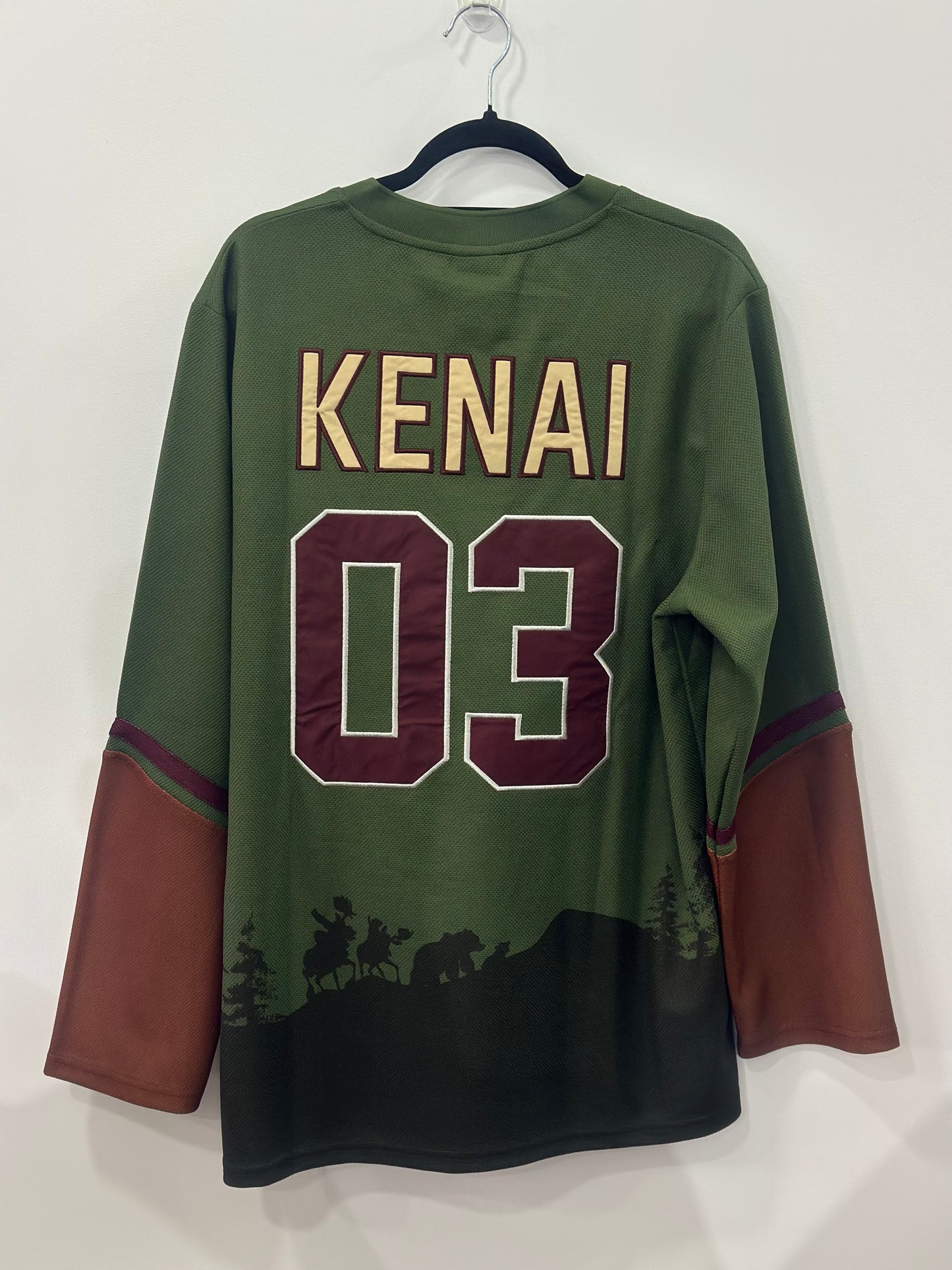 Disney Brother Bear Kenai Hockey Jersey Small