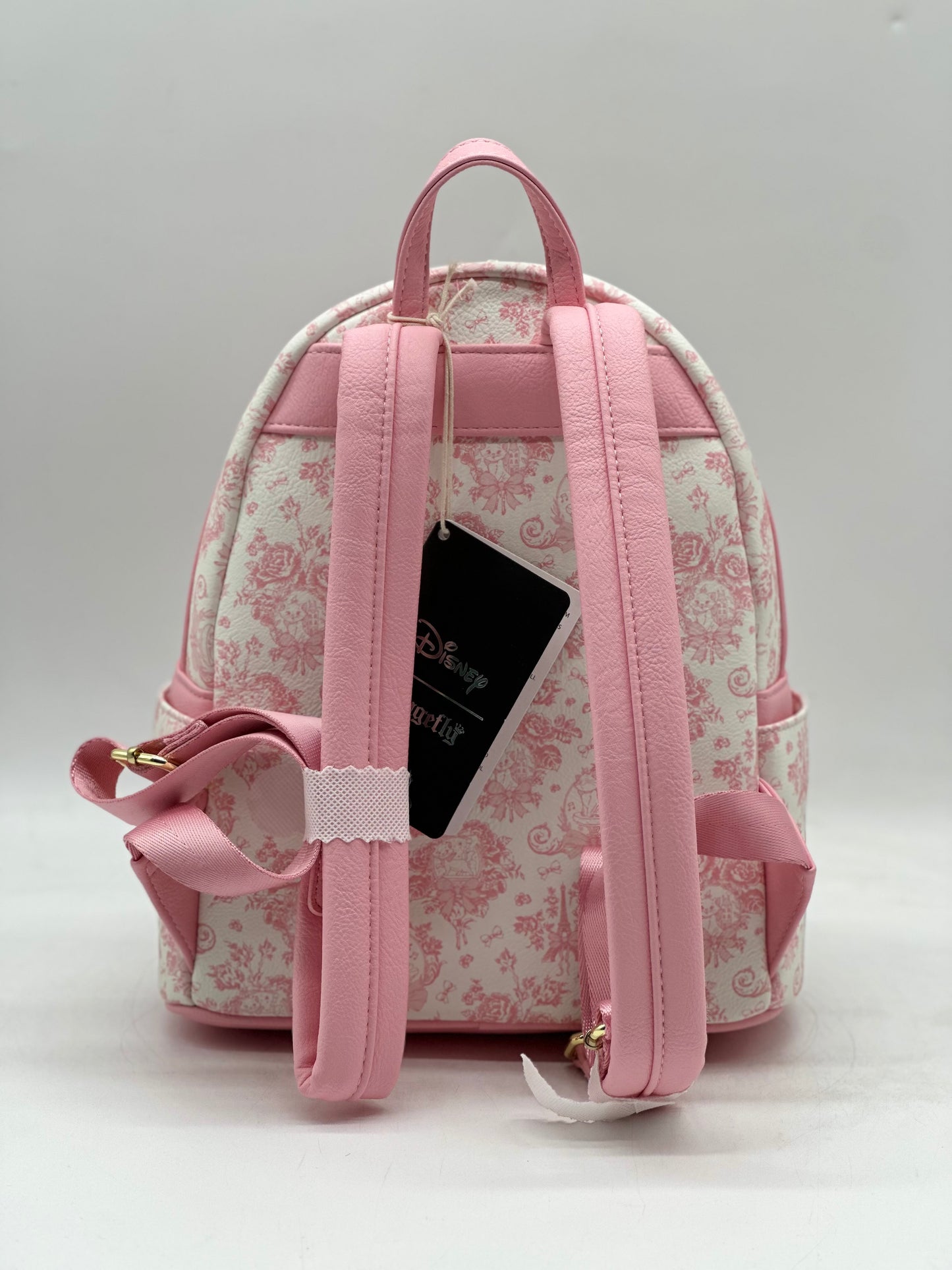 Disney The Aristocats Marie Toile Print Mini Backpack
