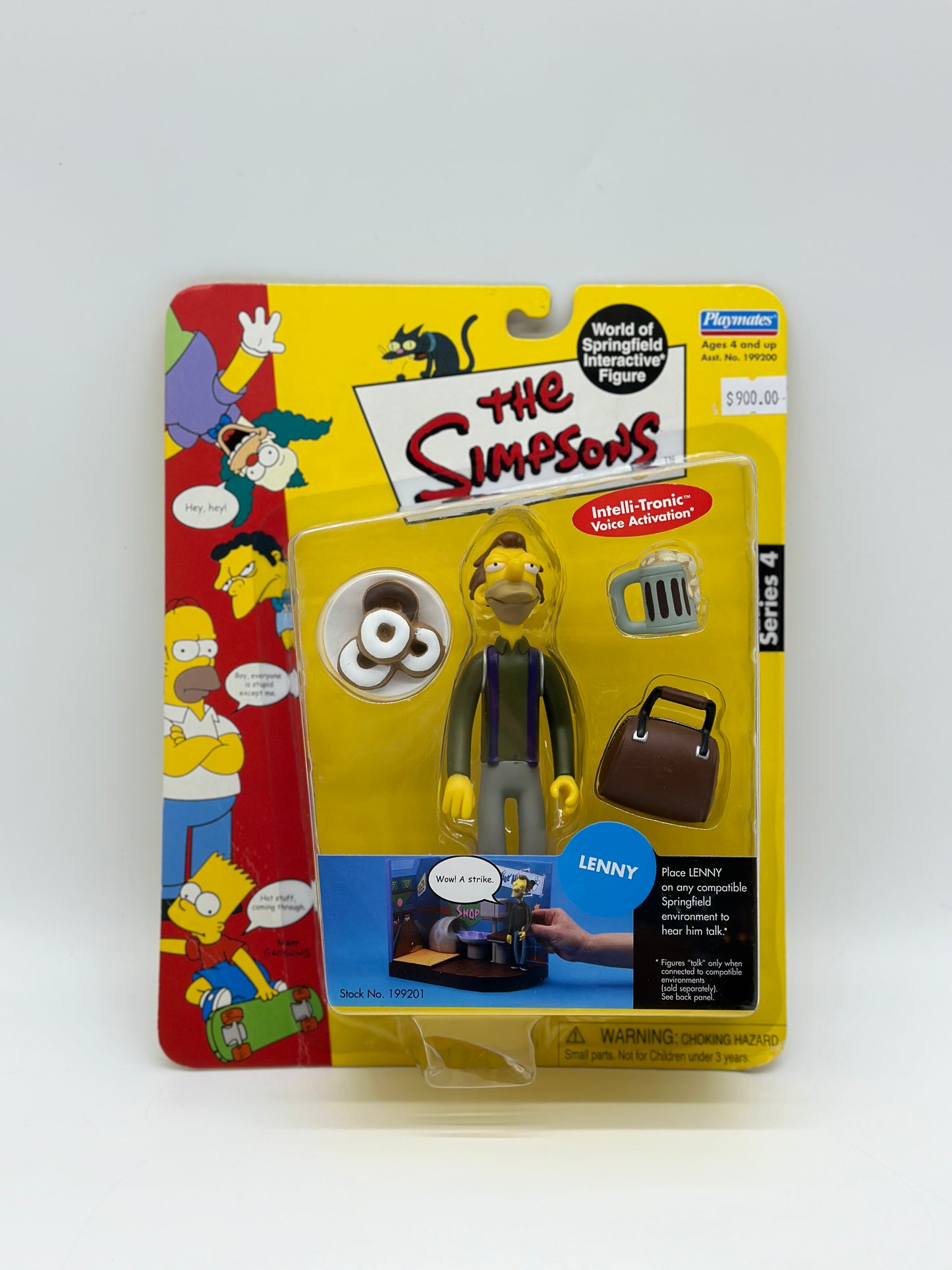The Simpsons World Of Springfield Interactive Figure Lenny