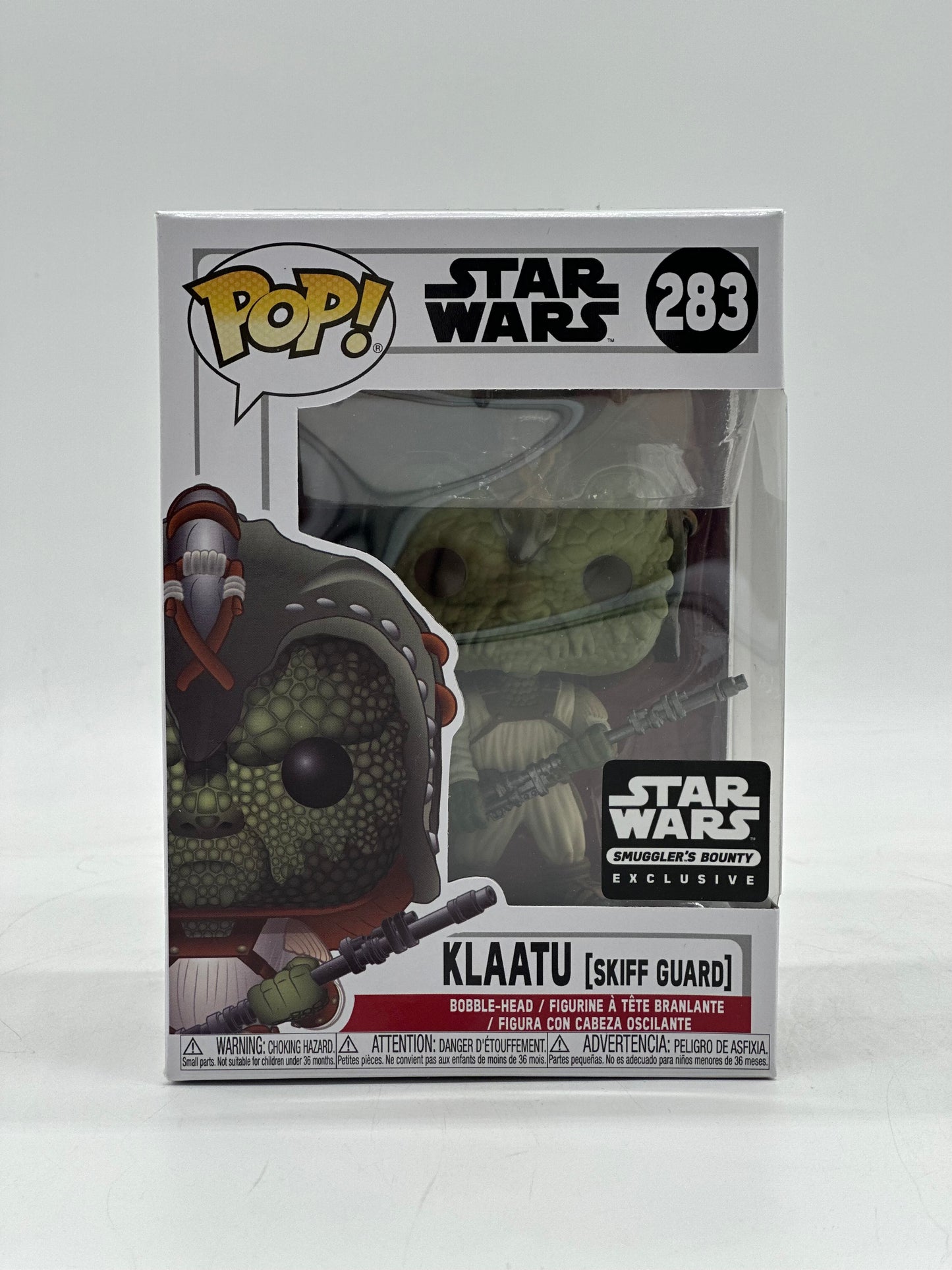 Pop! Star Wars Smuggler’s Bounty Lando Calrissian & Klaatu (Skiff Guard) Box
