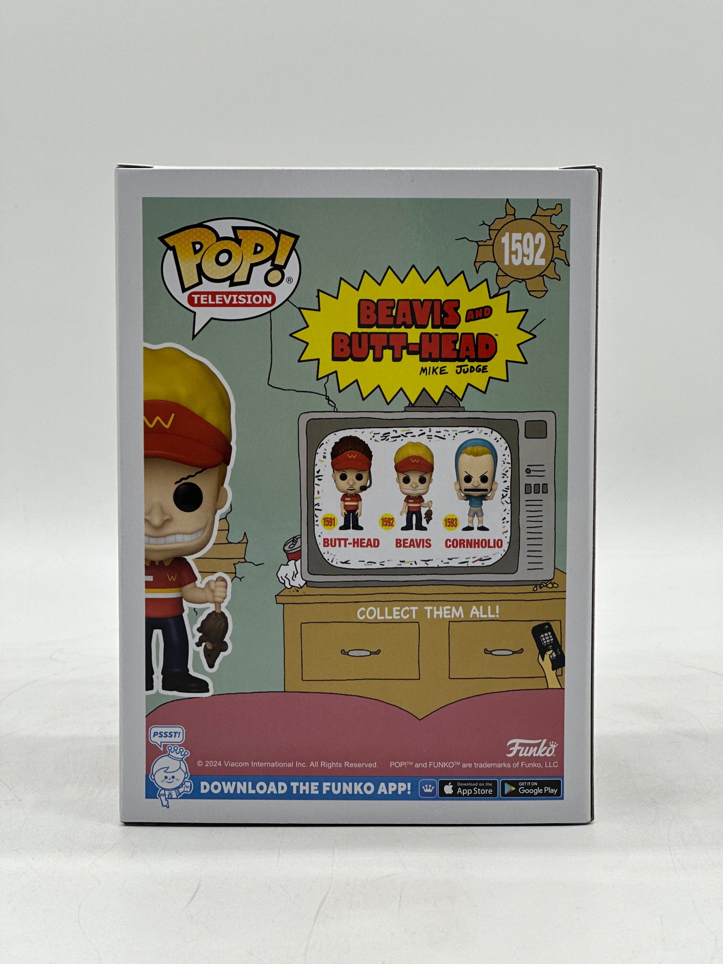 Pop! Television Beavis And Butt-Head Mike Judge 1592 Beavis