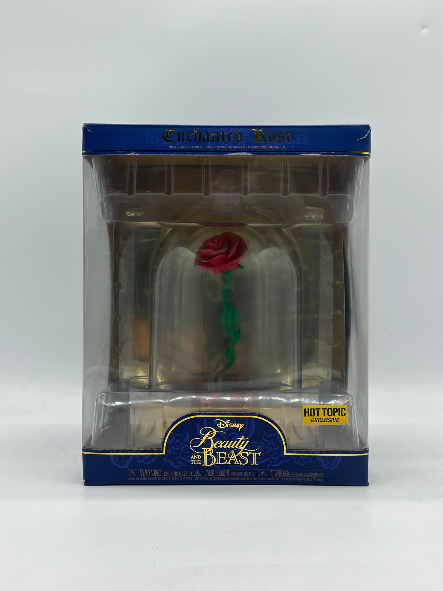 Pop! Disney Beauty And The Beast Enchanted Rose HotTopic Exclusive