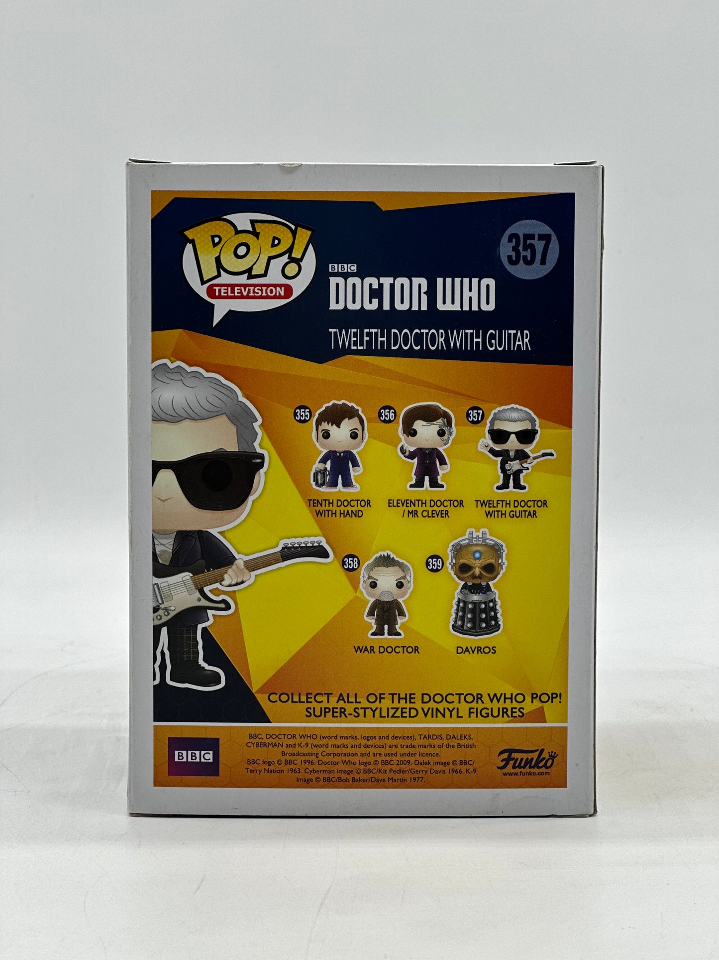 Pop! Television BBC Doctor Who 357 Twelfth Doctor With Guitar