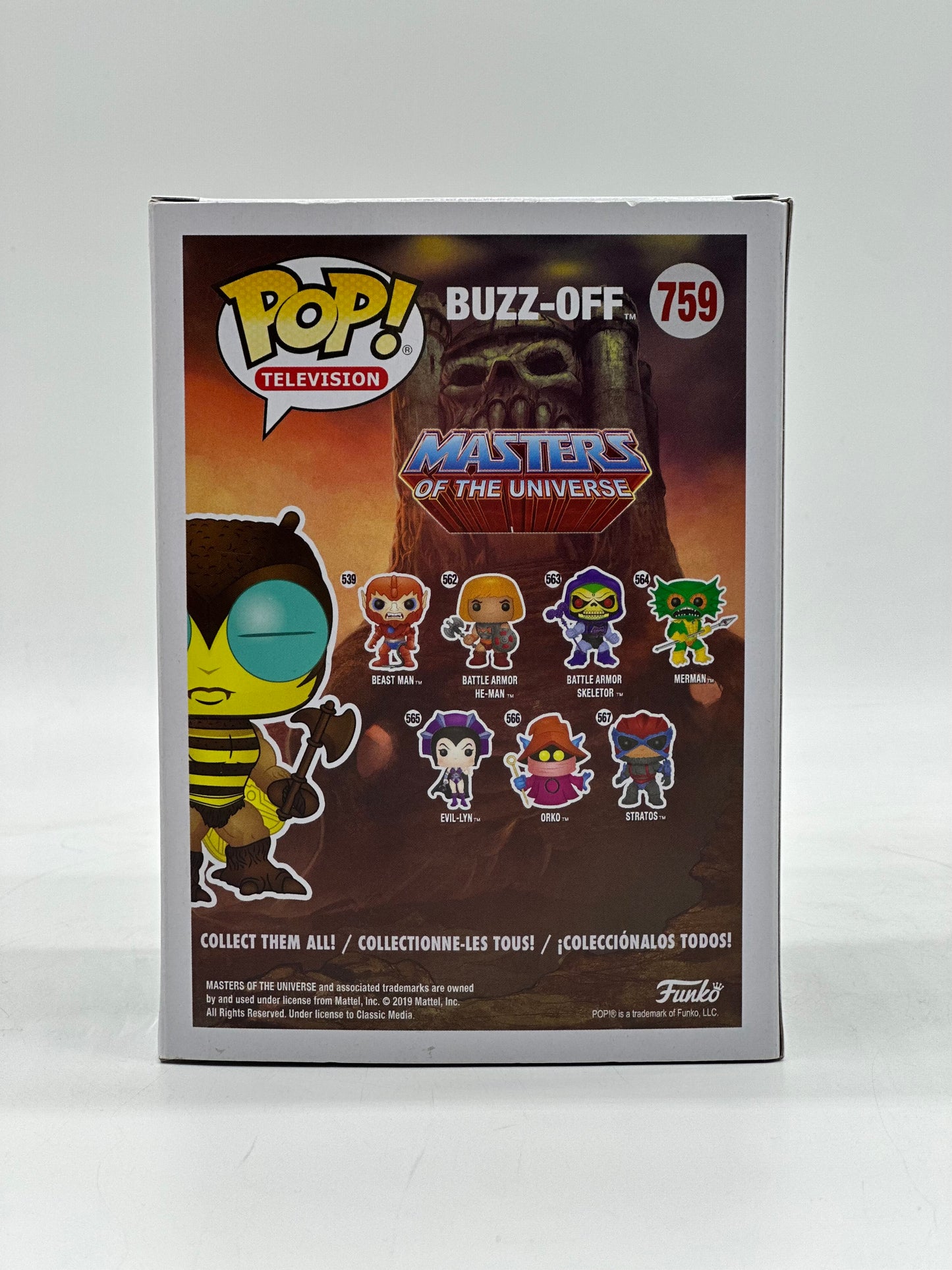 Pop! Television Masters Of The Universe 759 Buzz-Off 2019 Spring Convention Limited Edition Exclusive