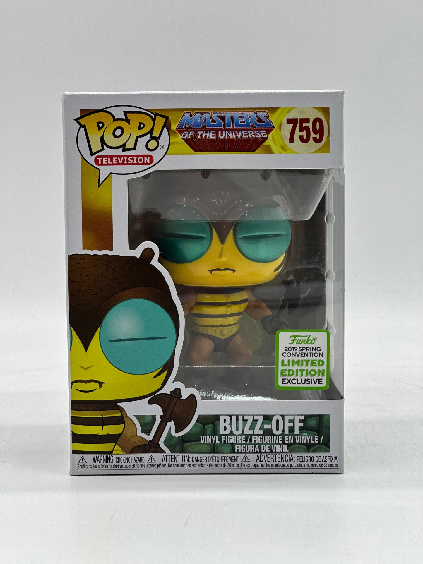Pop! Television Masters Of The Universe 759 Buzz-Off 2019 Spring Convention Limited Edition Exclusive