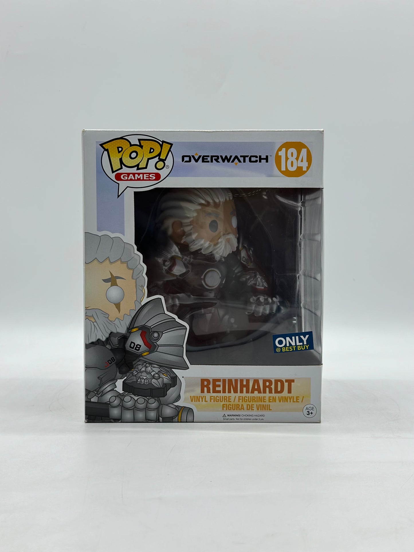 Pop! Games Overwatch 184 Reinhardt Only BestBuy Exclusive 8’Inch