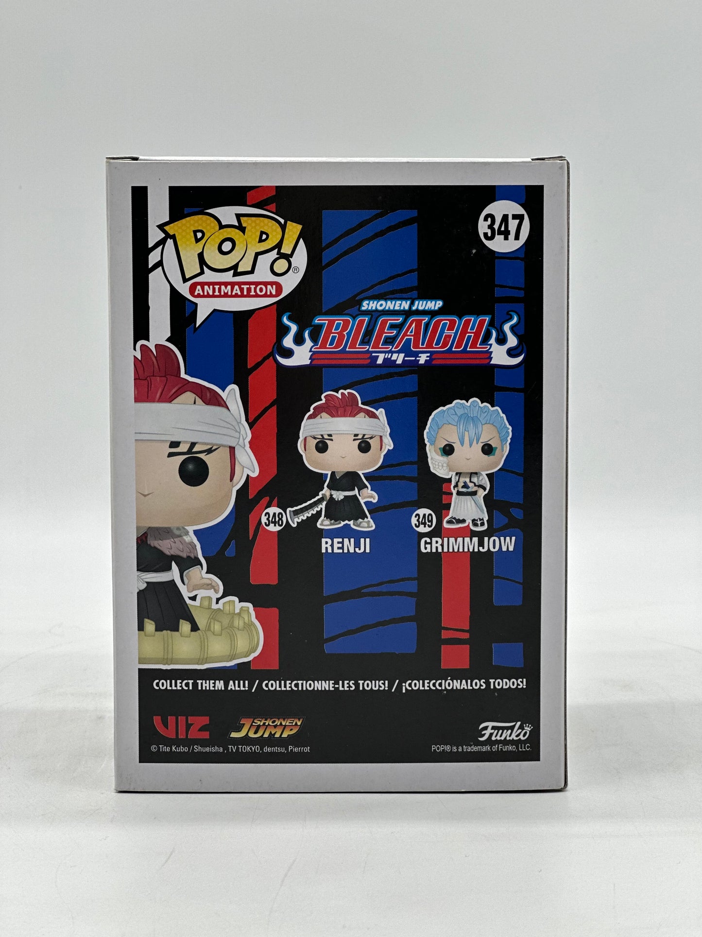 Pop! Animation Shonen Jump Bleach 347 Renji Only GameStop