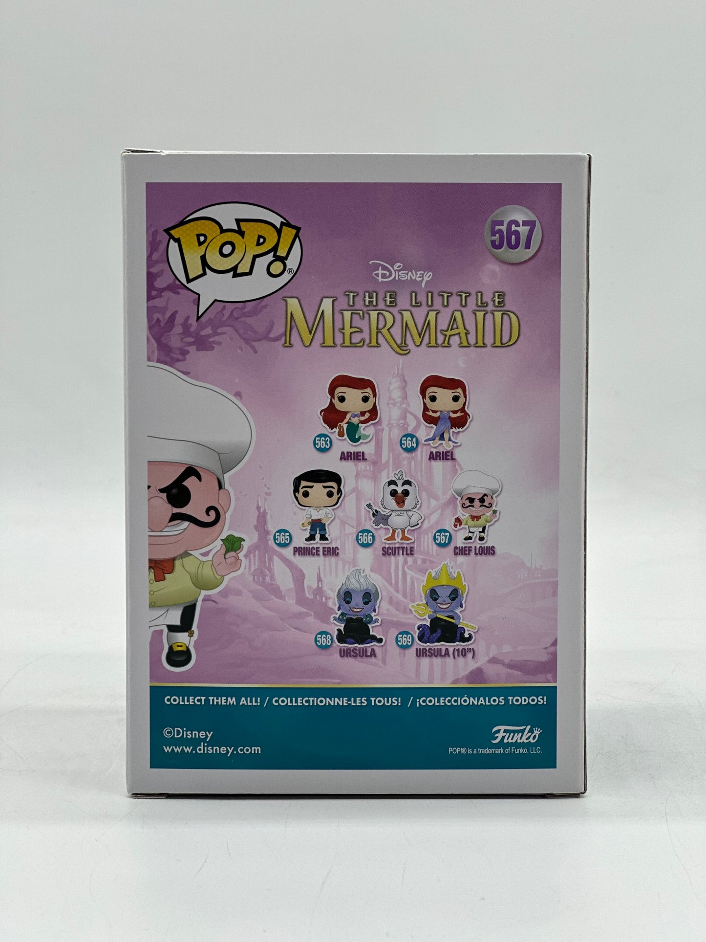 Pop! Disney The Little Mermaid 567 Chef Louis