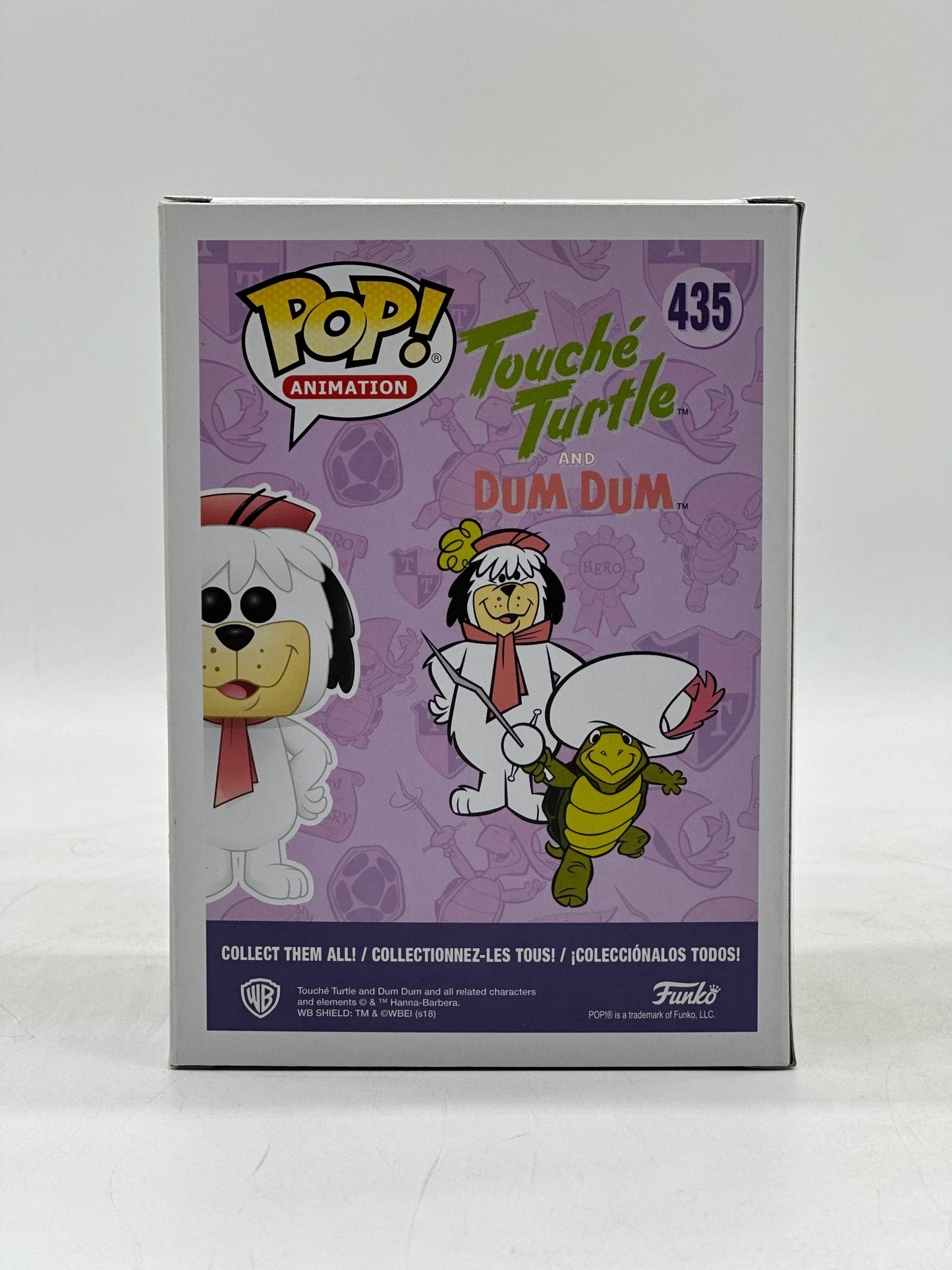 Pop! Animation Touche Turtle And Dum Dum 435 Dum Dum 2018 New York Comic Con Exclusive Limited Edition
