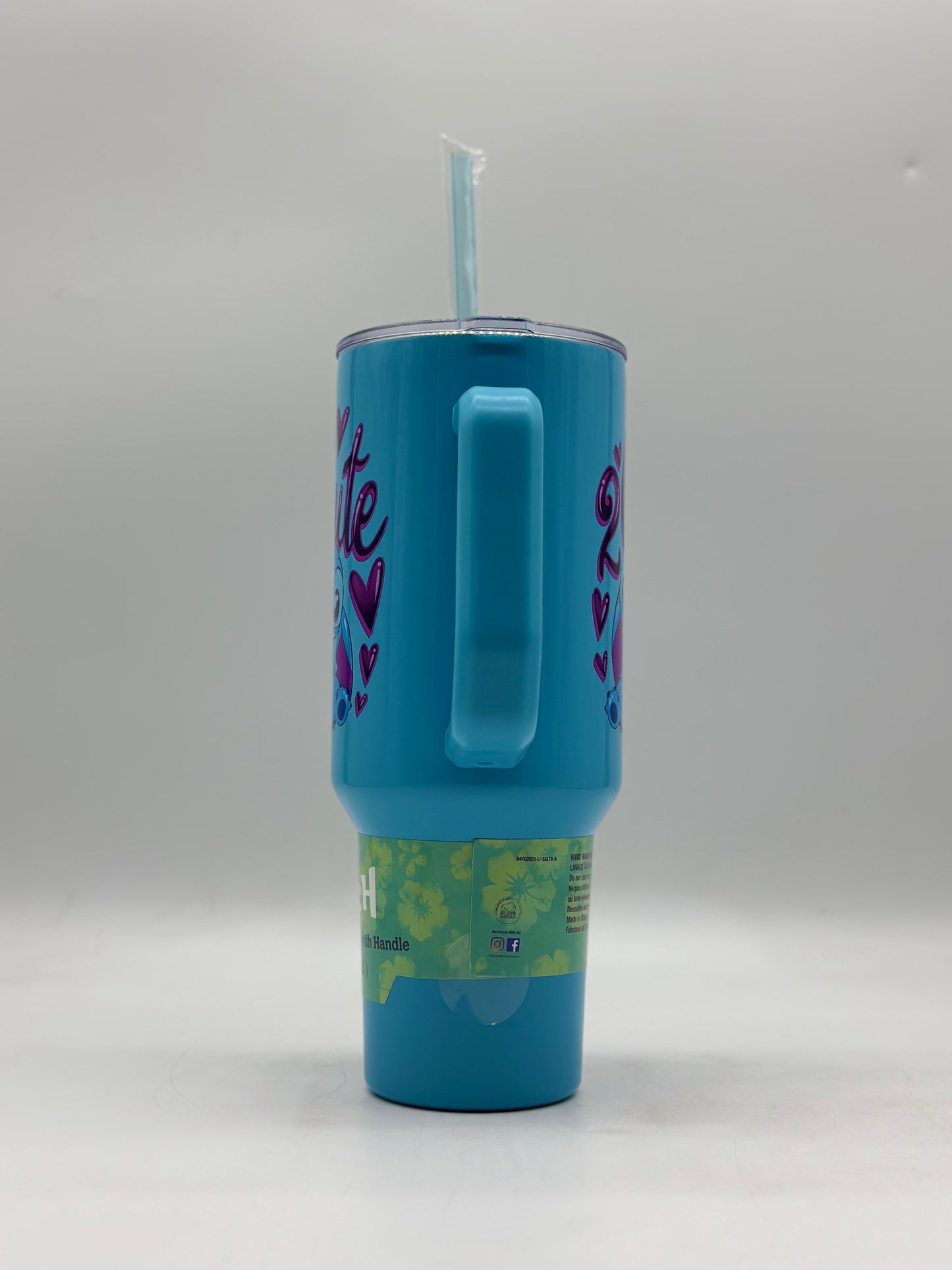 Disney Stitch Stainless Steel Tumbler With Handle