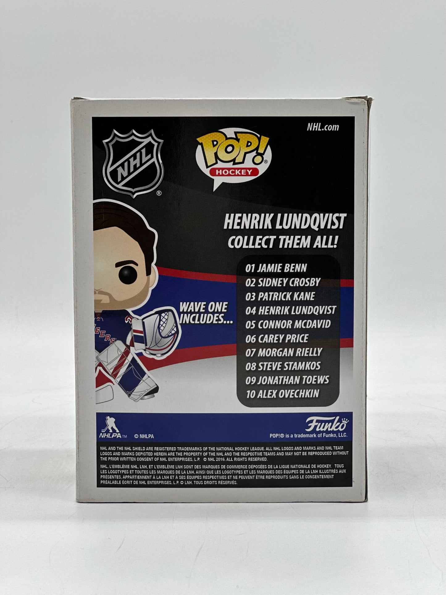 Pop! Hockey New York Rangers 04 Henrik Lundqvist NHL